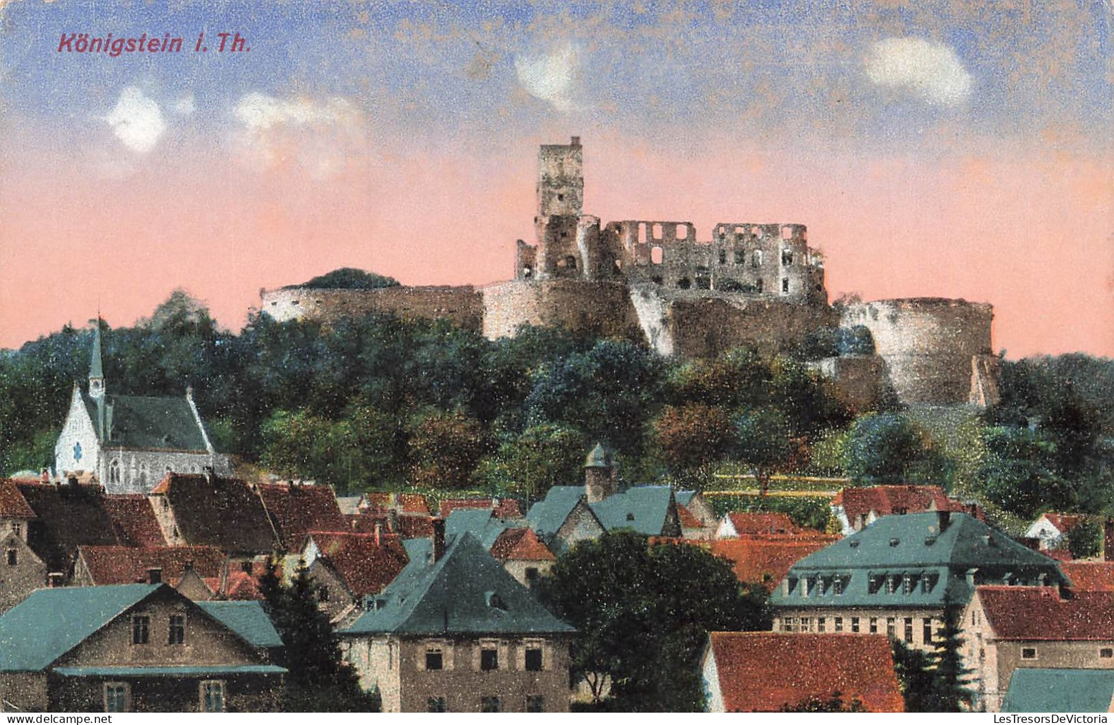 ALLEMAGNE - Konigstein I Th - Vue Sur Une Partie De La Ville- Colorisé - Carte Postale Ancienne - Königstein