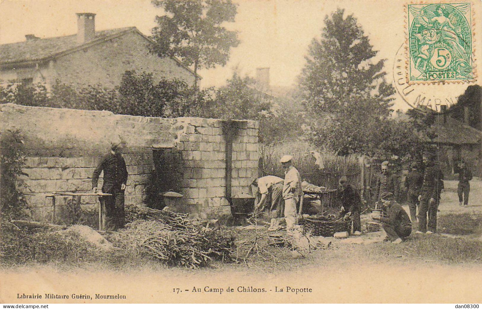 51 AU CAMP DE CHALONS LA POPOTTE - Kasernen