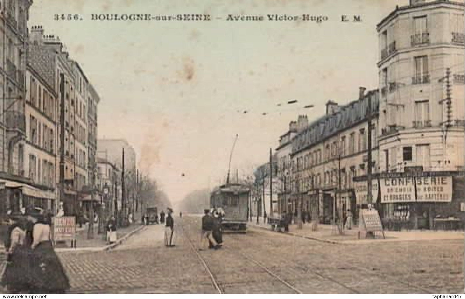 . 92 . BOULOGNE-sur-SINE . Petite Animation, Tram . - Boulogne Billancourt