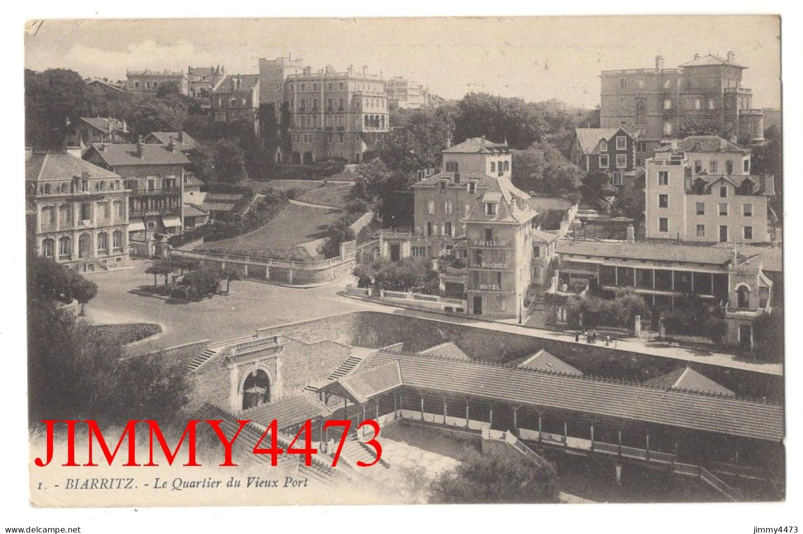 CPA - BIARRITZ En 1931 - Le Quartier Du Vieux Port - N° 1 - Biarritz