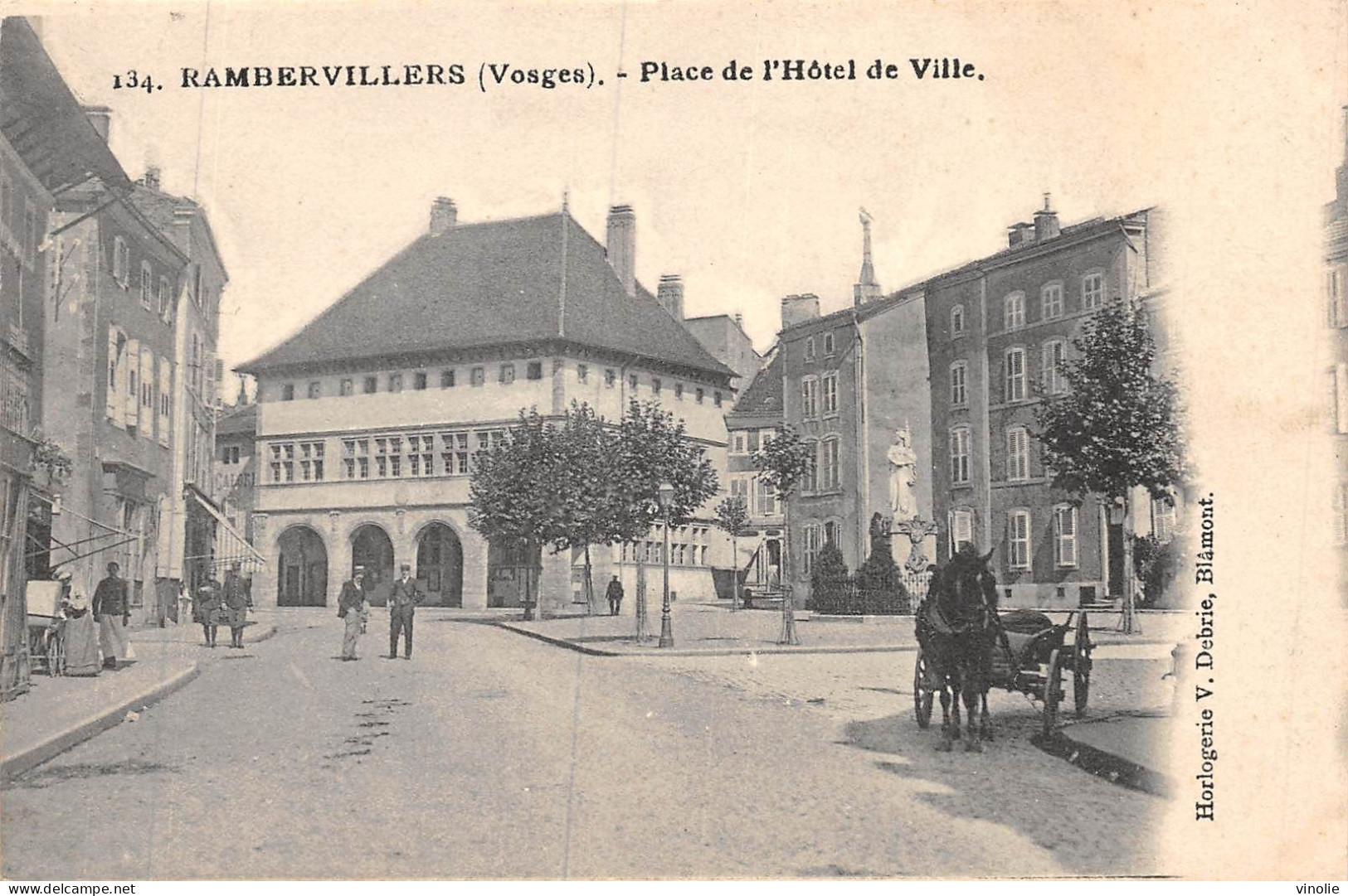 24-5442 : RAMBERVILLERS. PLACE DE L'HOTEL DE VILLE - Rambervillers