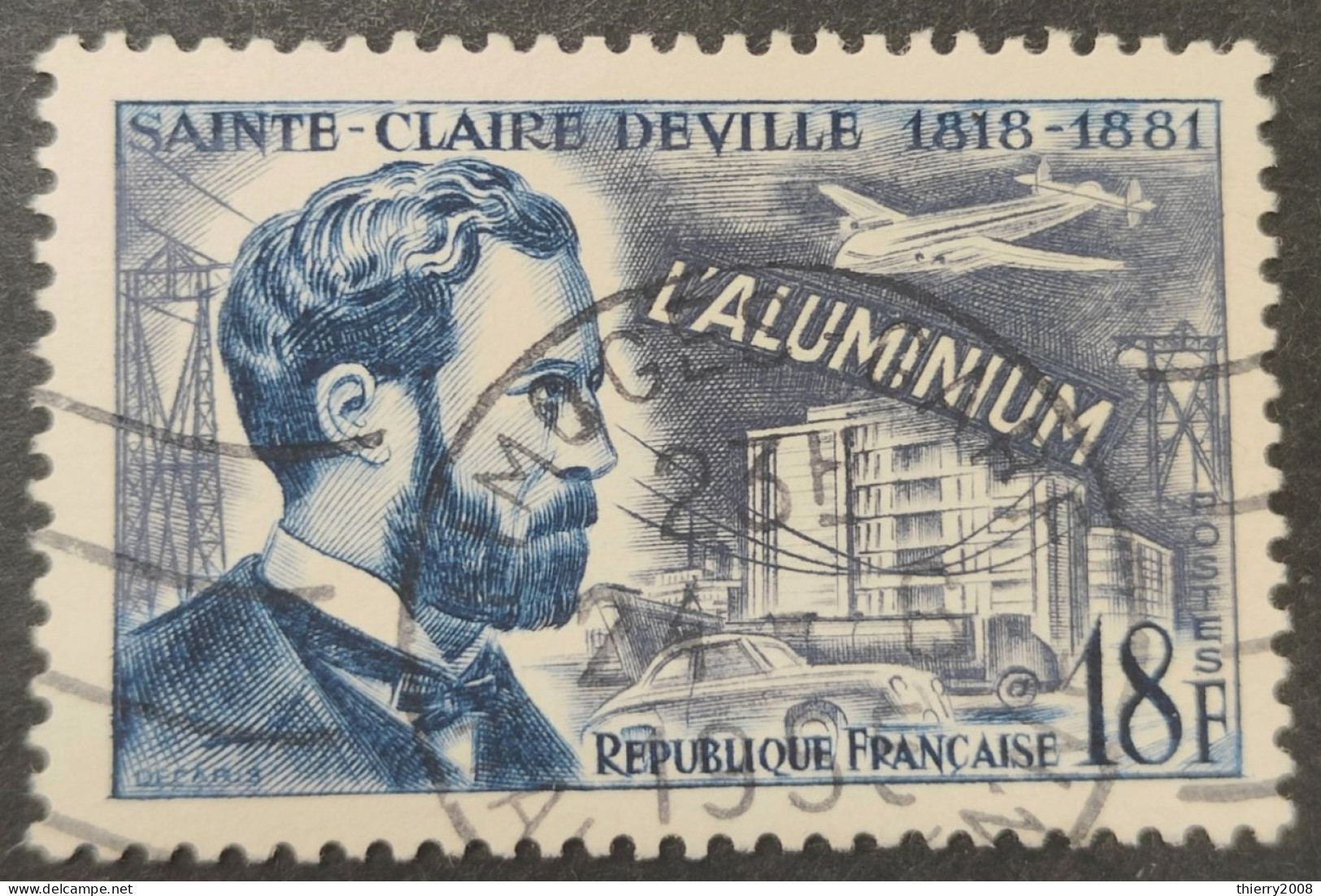 N° 1024/1017/1023  Avec Oblitération Cachet à Date D'Epoque De 1955  TB - Used Stamps