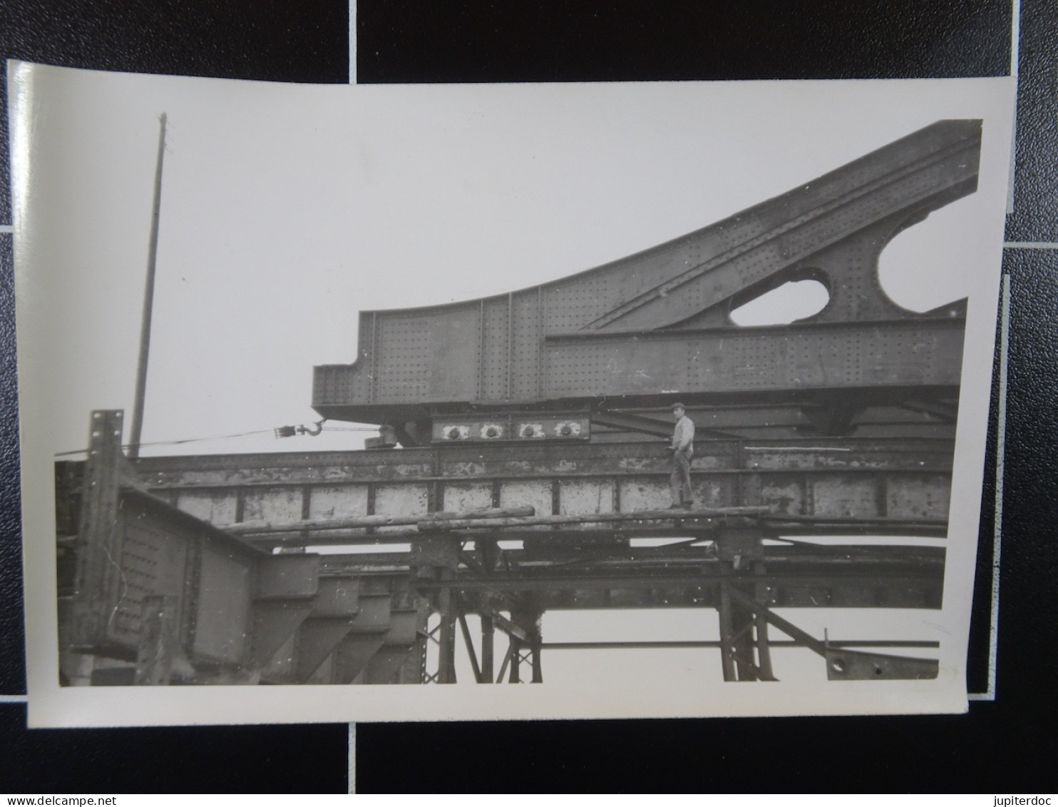 Min.Trav.Pub. Albert Kanaal Lanceeren Van De Nieuwe Brug Te Stokrooi 8-10-1942  /6/ - Lieux