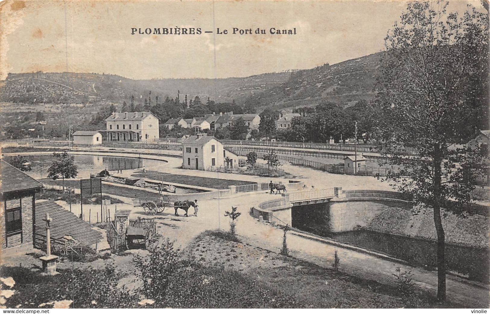 24-5445 : PLOMBIERES-LES-BAINS. PORT DU CANAL - Plombieres Les Bains