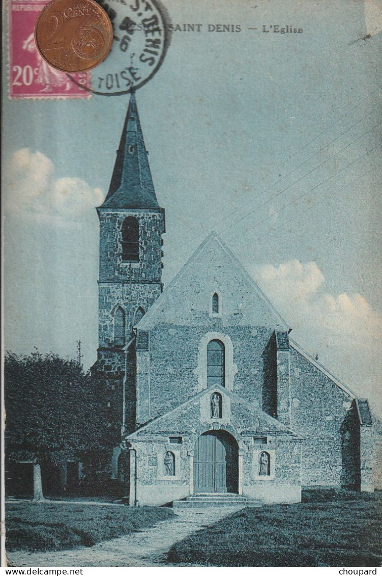 93 - Carte Postale Ancienne De SAINT DENIS  L'Eglise - Saint Denis