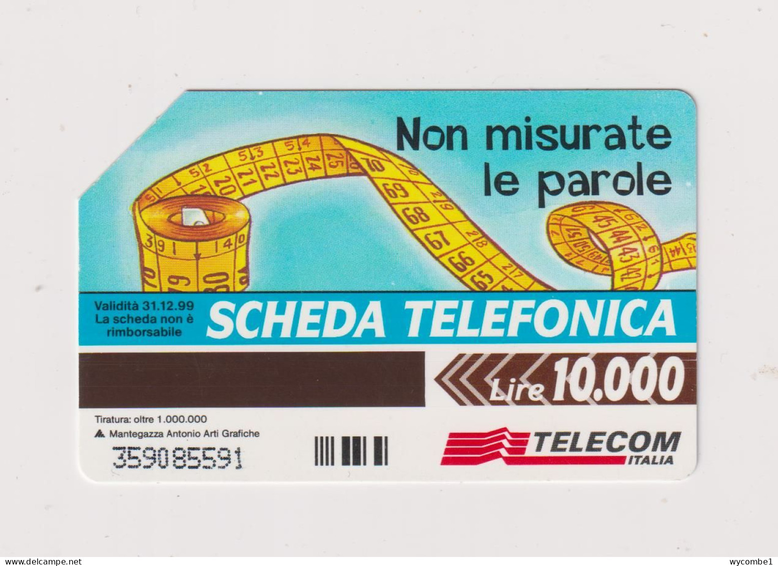ITALY -   You Can Make It Long Urmet  Phonecard - Openbaar Gewoon