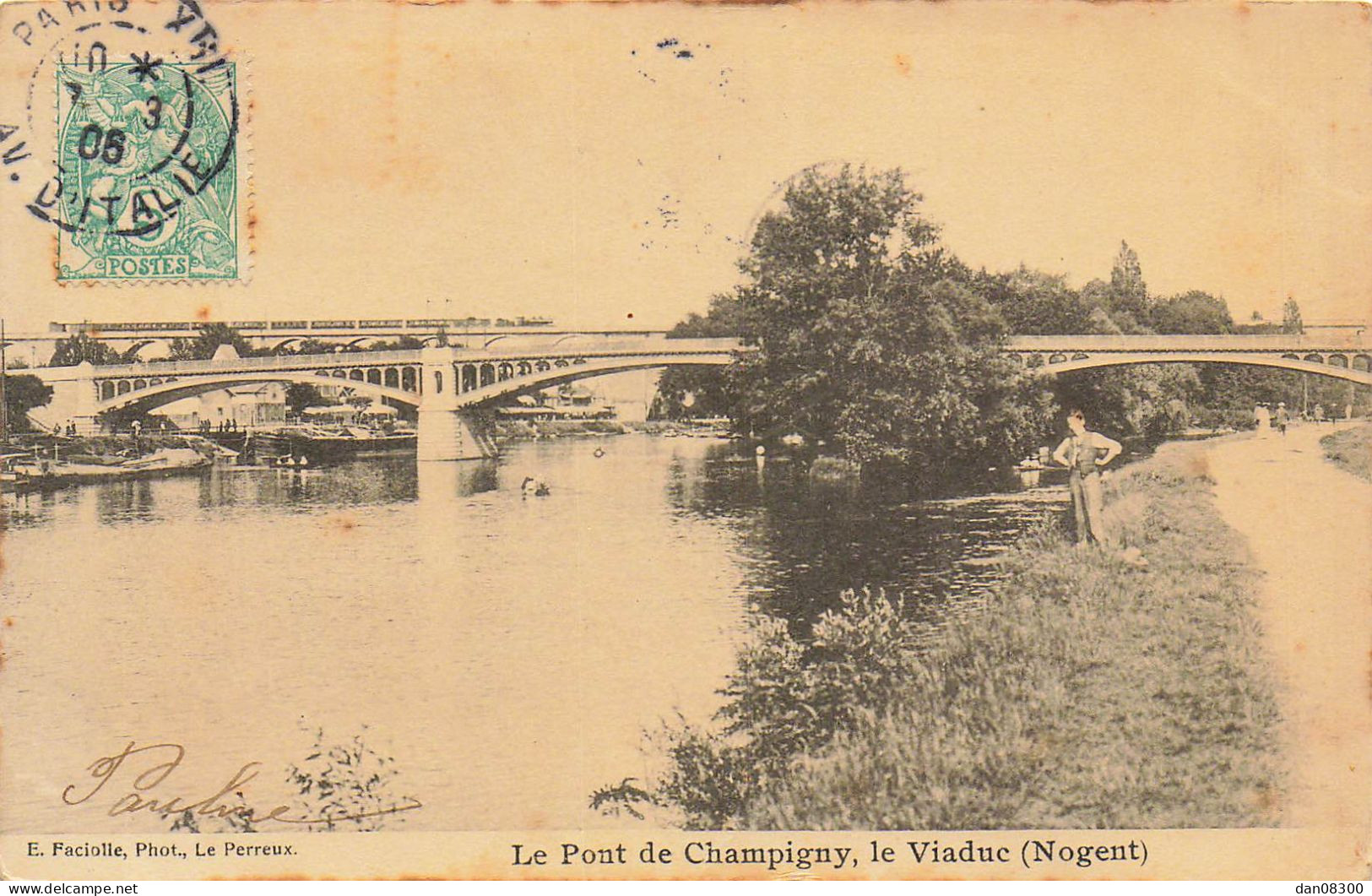 94 LE PONT DE CHAMPIGNY LE VIADUC NOGENT - Champigny Sur Marne