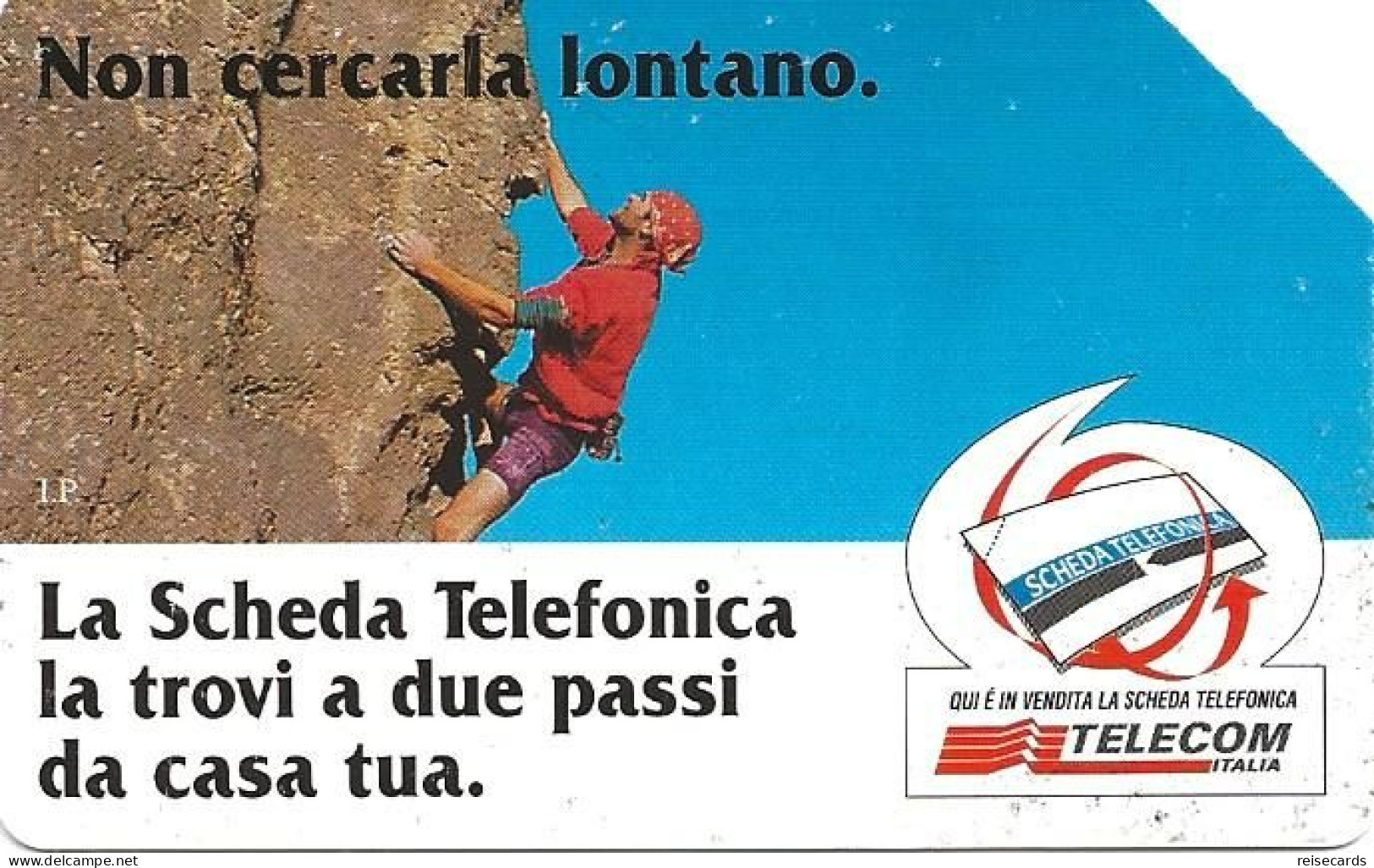 Italy: Telecom Italia - La Scheda Telefonica, Non Cercarla Lontano - Openbare Reclame
