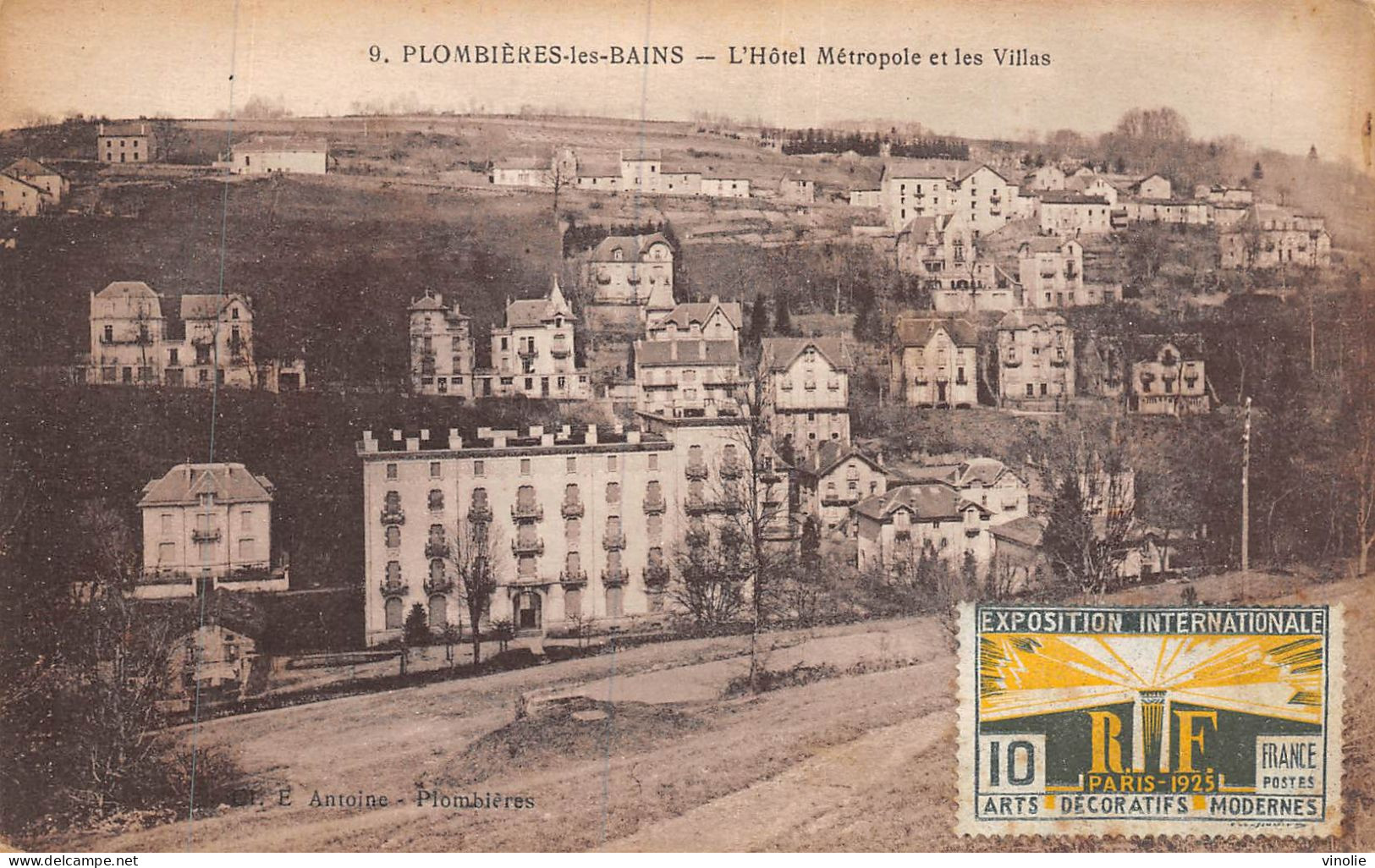 24-5450 : PLOMBIERES-LES-BAINS. HOTEL METROPOLE ET VILLAS - Plombieres Les Bains