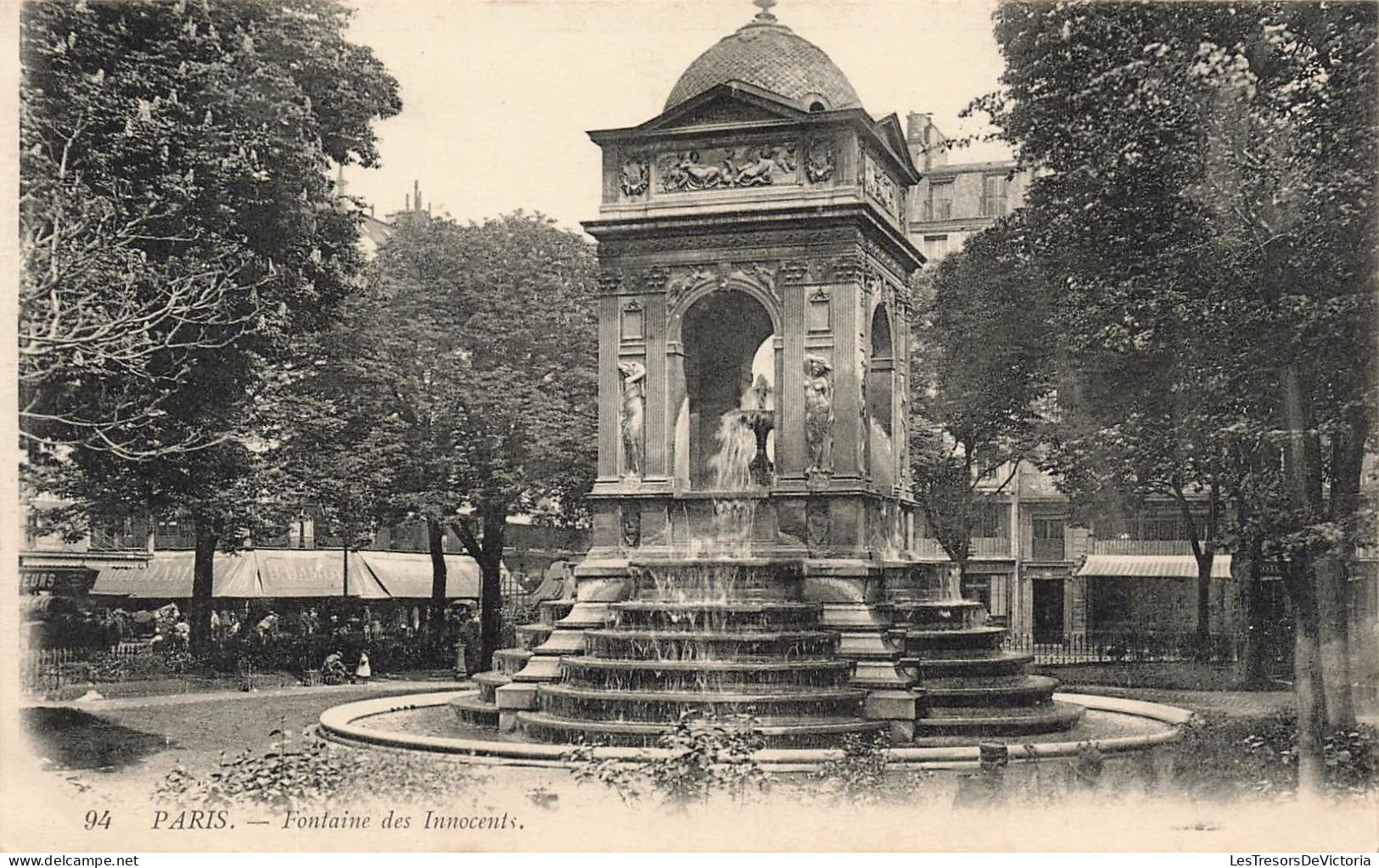 FRANCE - Paris - Vue Sur La Fontaine Des Innocents - Carte Postale Ancienne - Sonstige Sehenswürdigkeiten