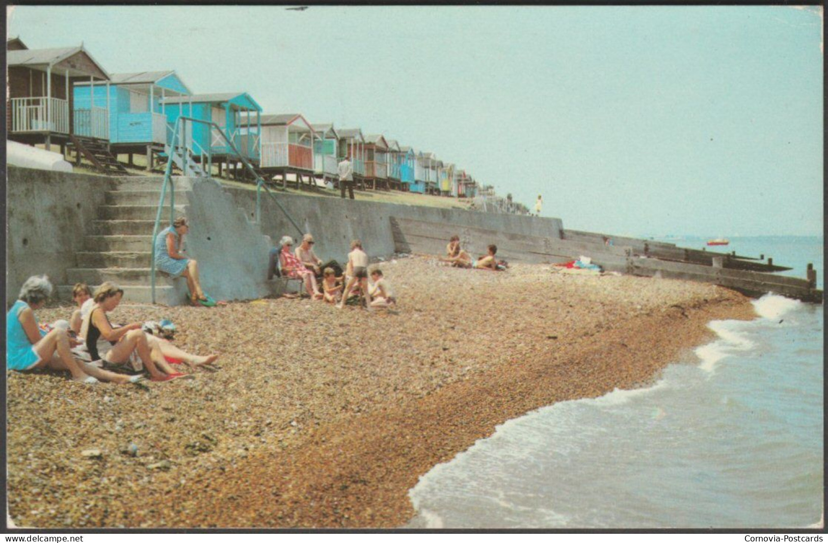 The Beach, Tankerton, Kent, 1983 - Colourmaster Postcard - Autres & Non Classés