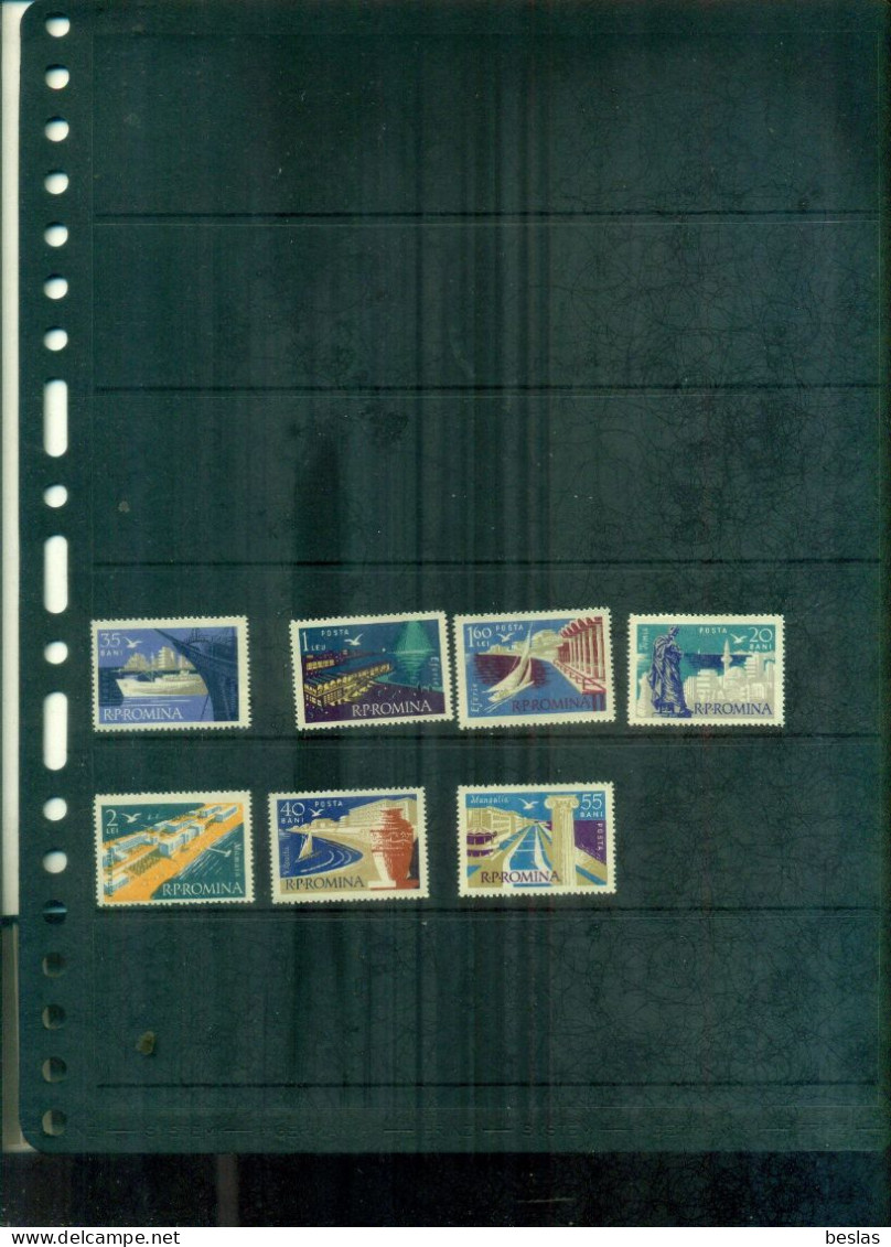 ROUMANIE RESORTS DE LA MER NOIRE 7 VAL NEUFS A PARTIR DE 1,50 EUROS - Unused Stamps