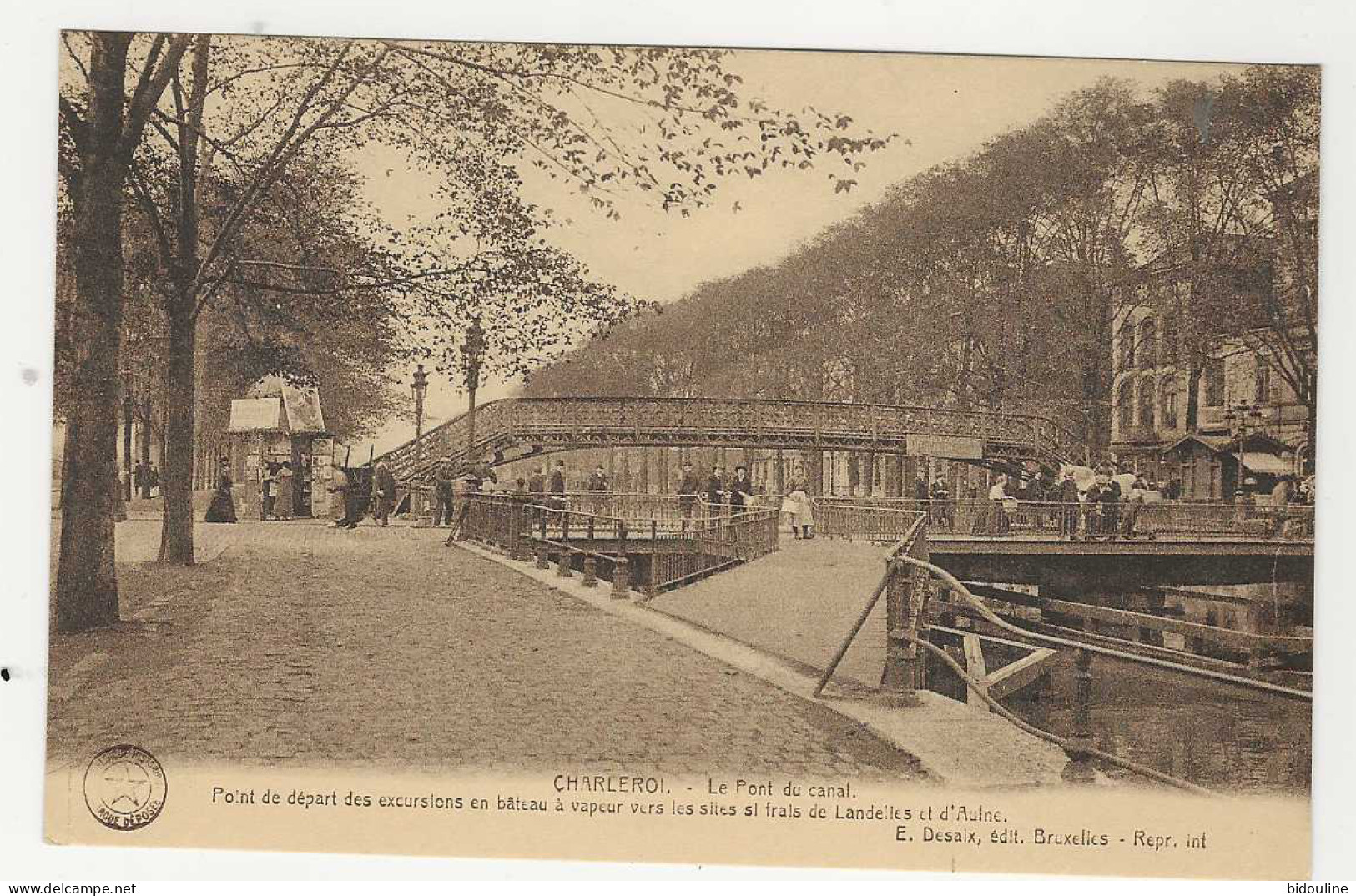 CPA-CHARLEROI " Le Pont Du Canal " - Charleroi