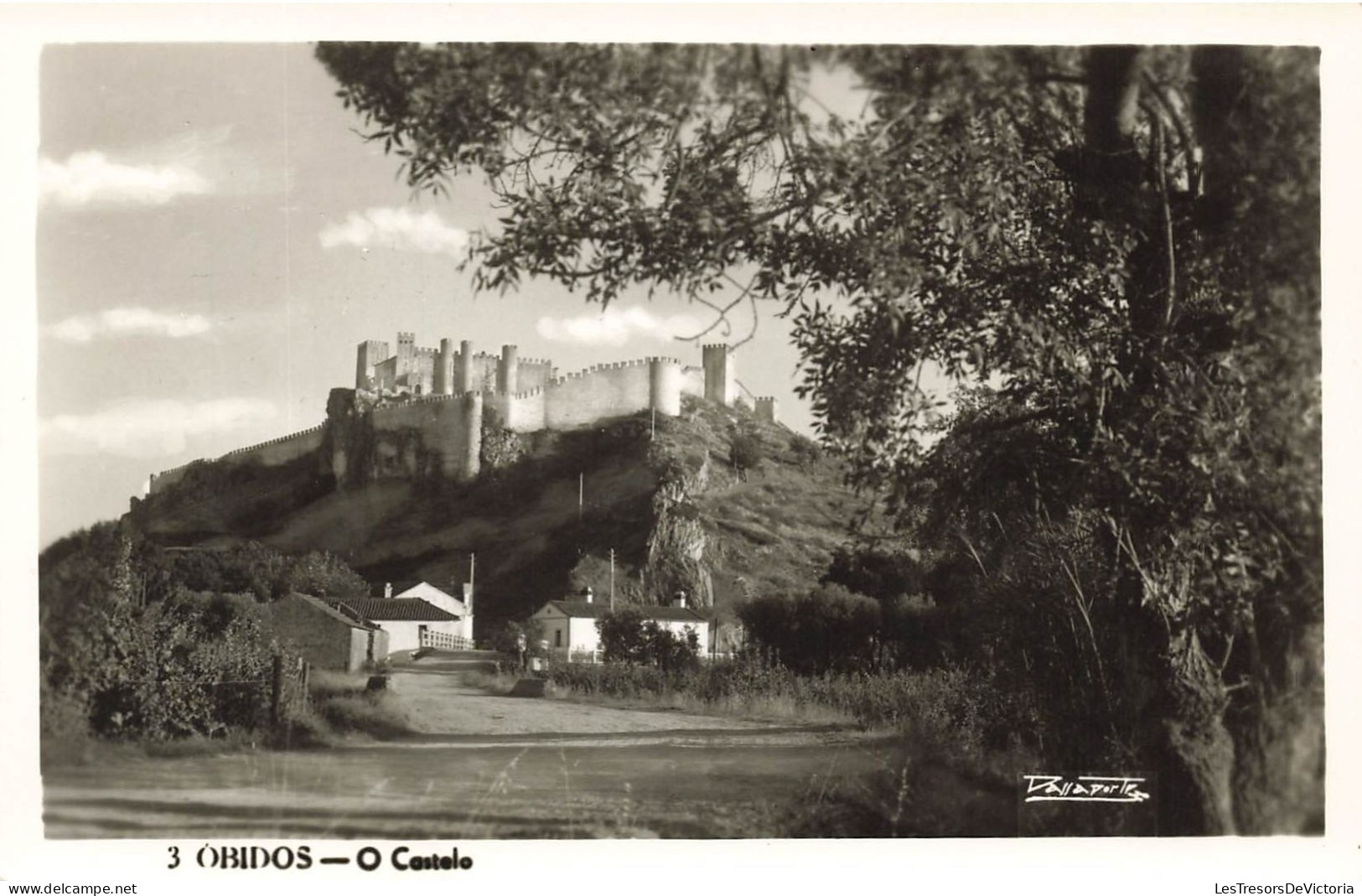PORTUGAL - Obidos - O Castelo - Fabricacao - Portuguesa - Vue Générale - Carte Postale Ancienne - Altri & Non Classificati