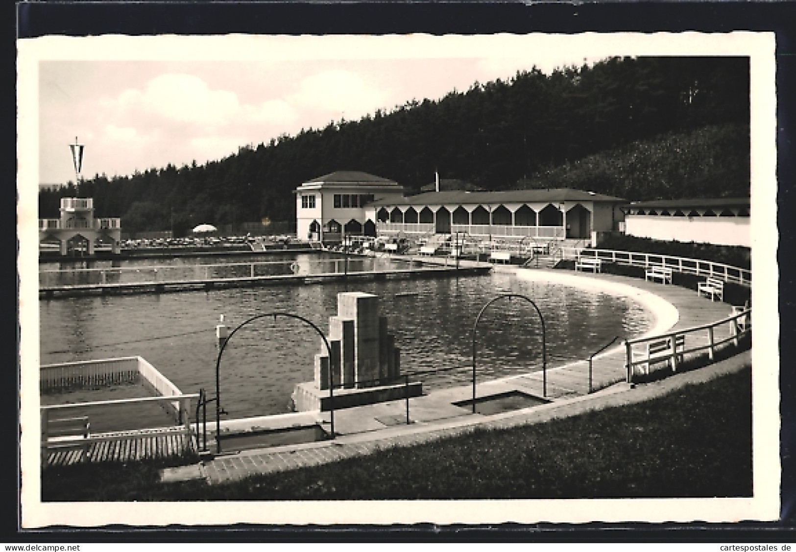 AK Michelstadt /Odenwald, Blick Auf Das Heinrich-Ritzel-Stadion  - Odenwald