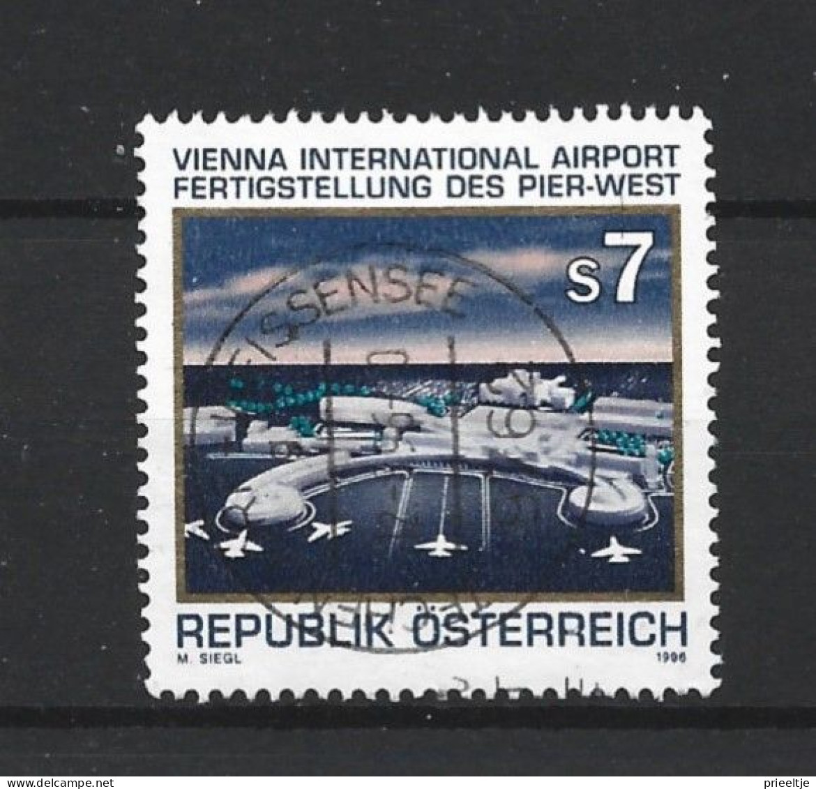 Austria - Oostenrijk 1996 Vienna Int. Airport Y.T. 2009 (0) - Used Stamps