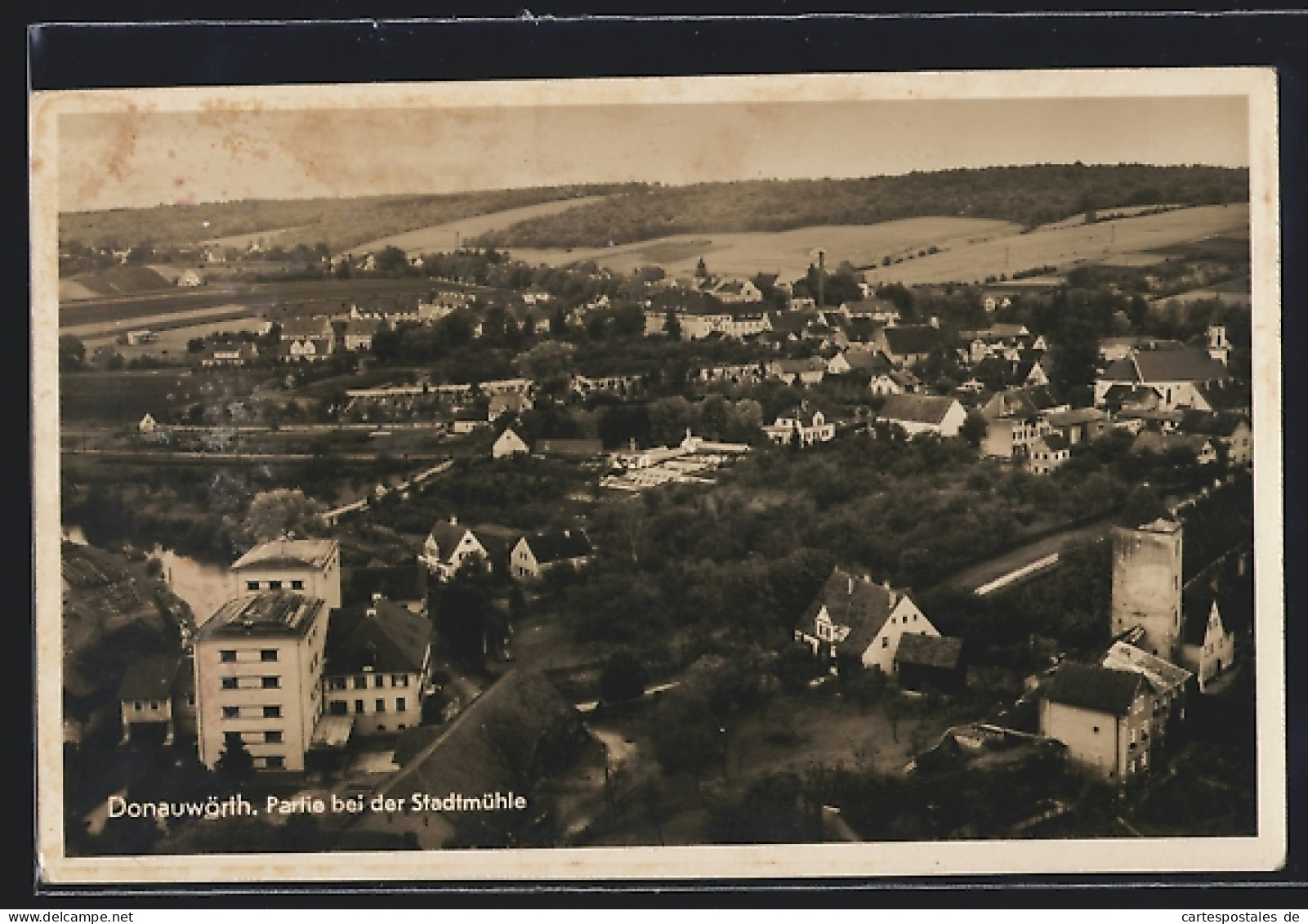 AK Donauwörth, Partie Bei Der Stadtmühle  - Donauwörth