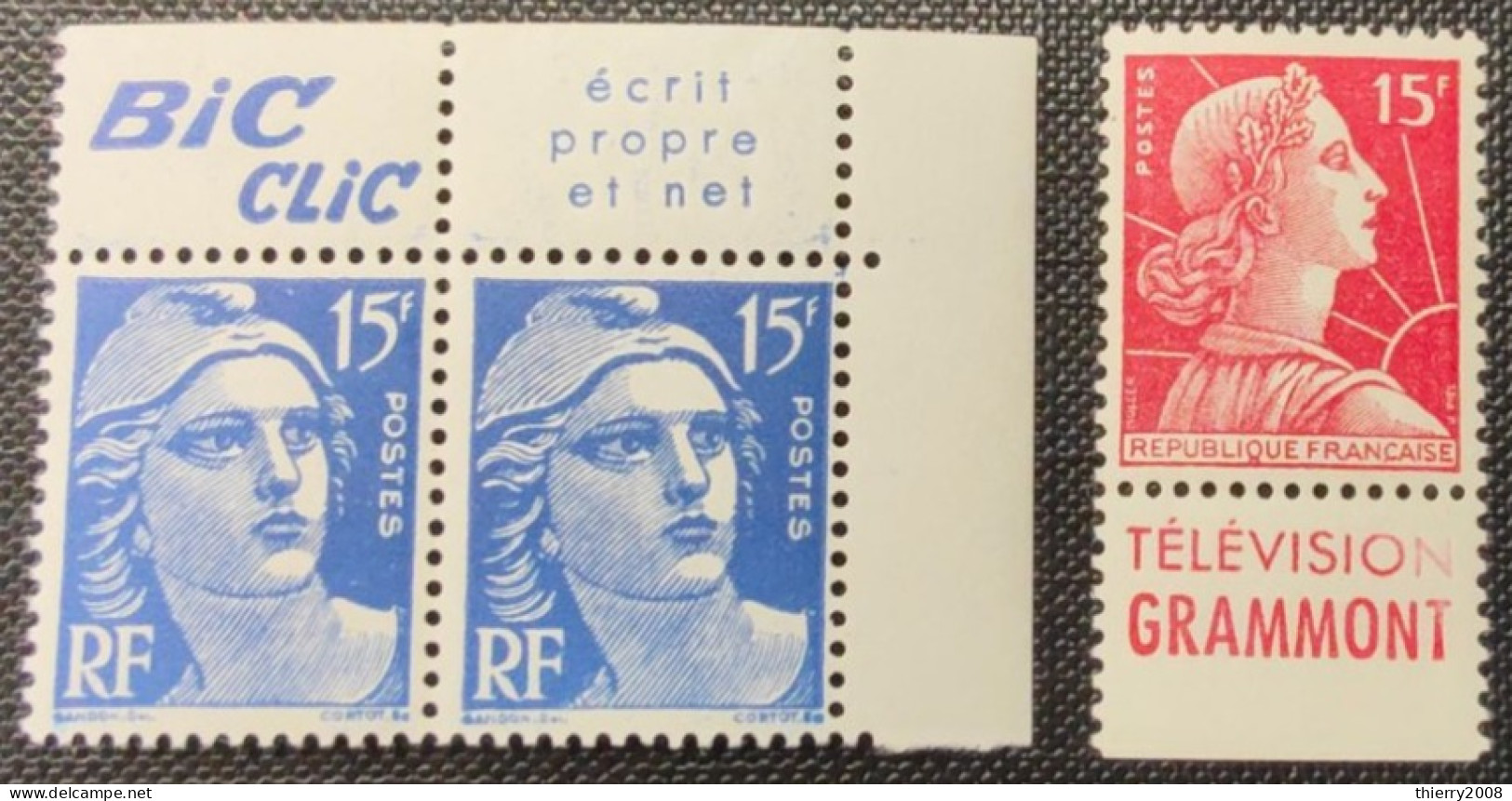 Timbre De Carnet N° 886a X2/1011a  Neuf ** Gomme D'Origine  TB - Unused Stamps