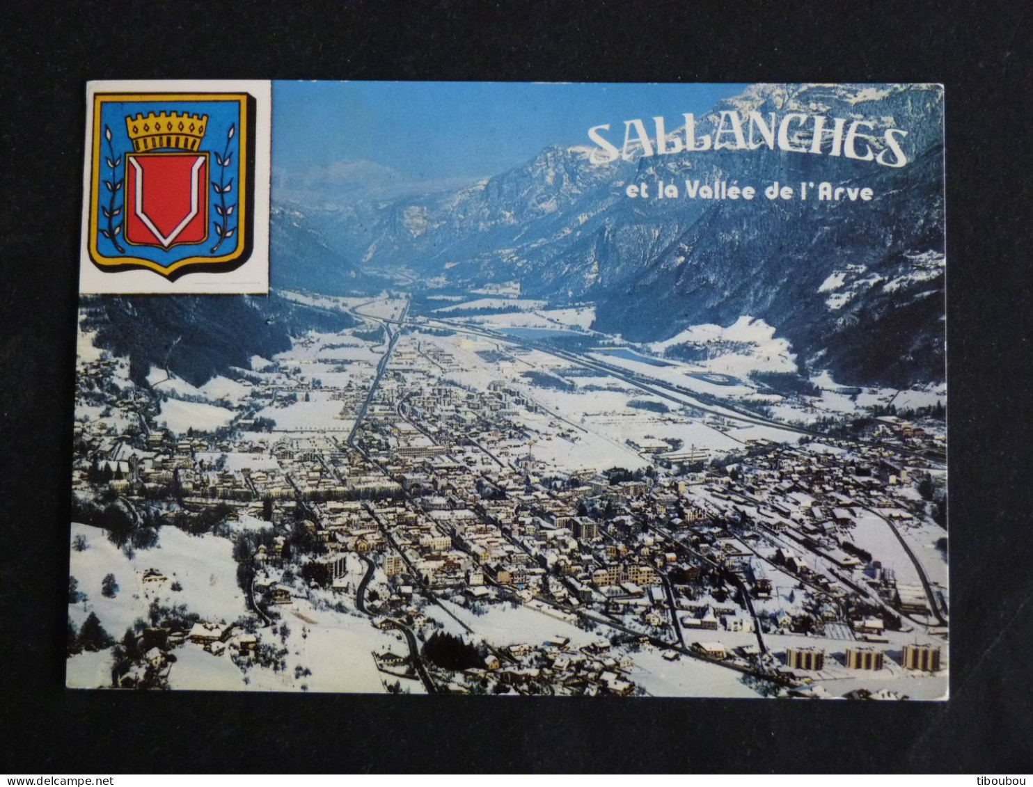 SALLANCHES - HAUTE SAVOIE - FLAMME SUR SABINE - VUE PANORAMIQUE VALLE DE L'ARVE - Mechanical Postmarks (Advertisement)