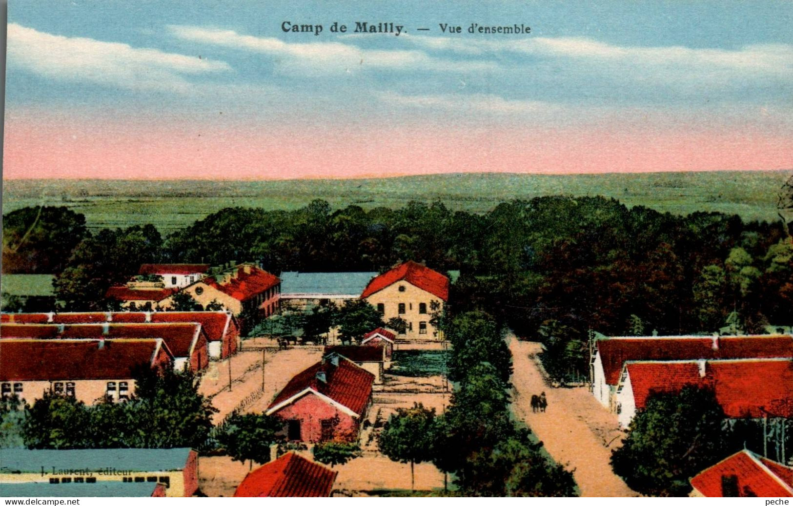 N°1357 W -cpa Camp De Mailly -vue D'ensemble- - Kazerne