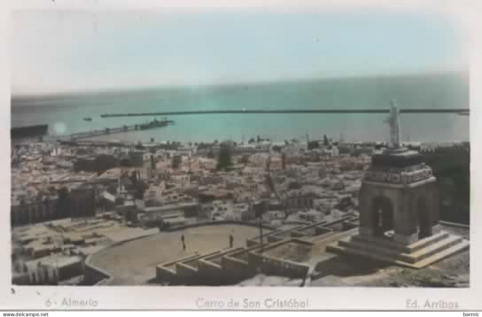 ALMERIA, CERRO DE SAN CRISTOBAL COULEUR REF 15903 - Almería