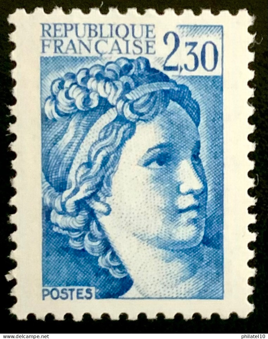 1981 FRANCE N 2156 SABINE DE GANDON 2,30F - NEUF** - Ungebraucht