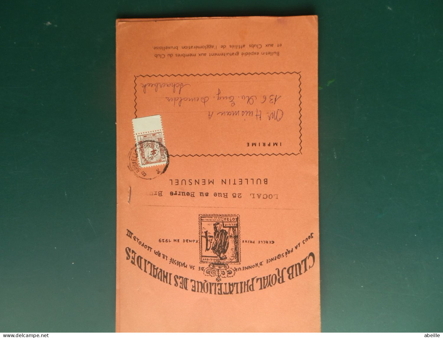 GROOT FORMAAT  LOT43 /  BULLETIN  TARIF 20C 1957 - Lettres & Documents