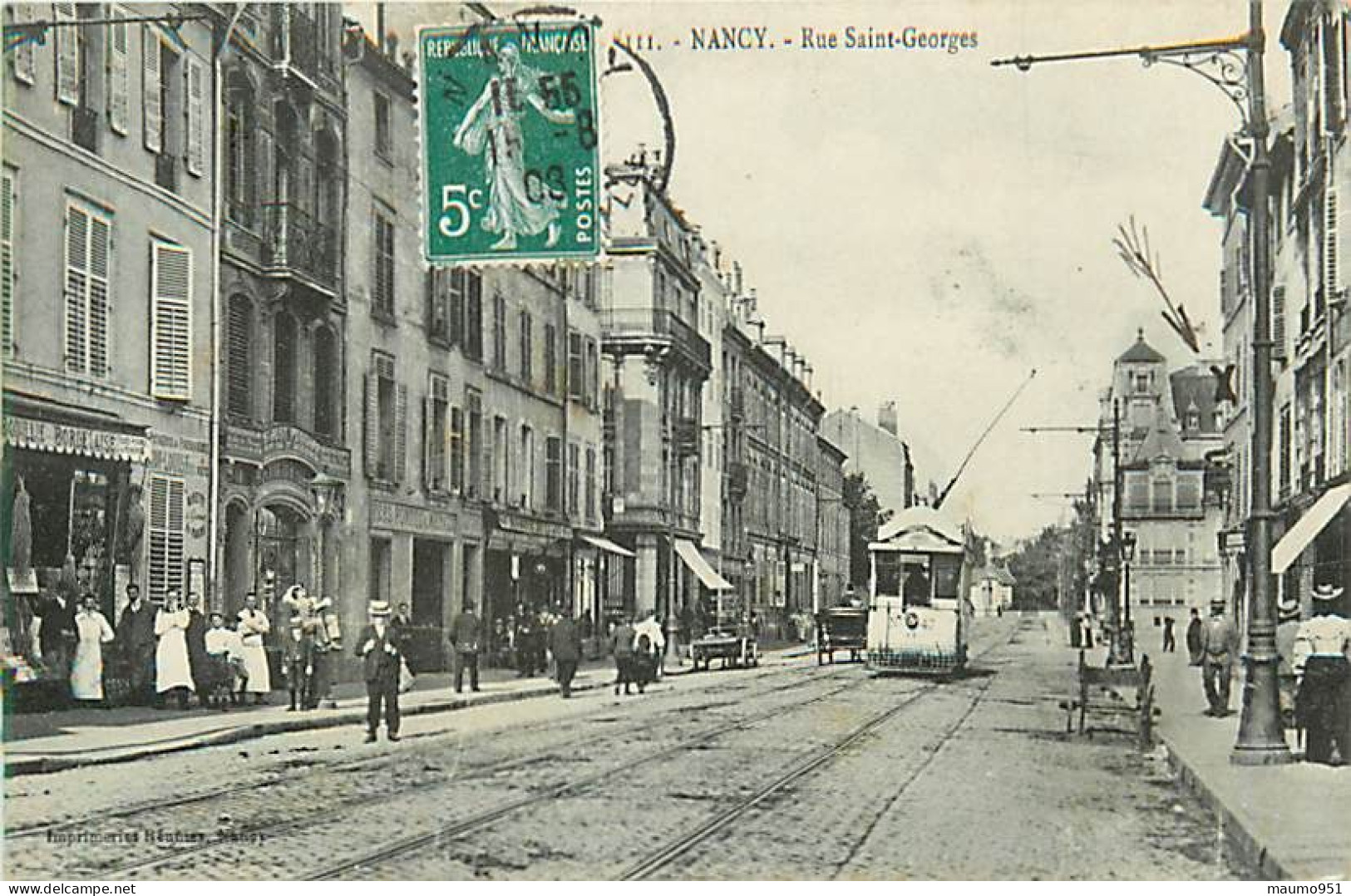 54  NANCY - Rue Saint Georges - Nancy