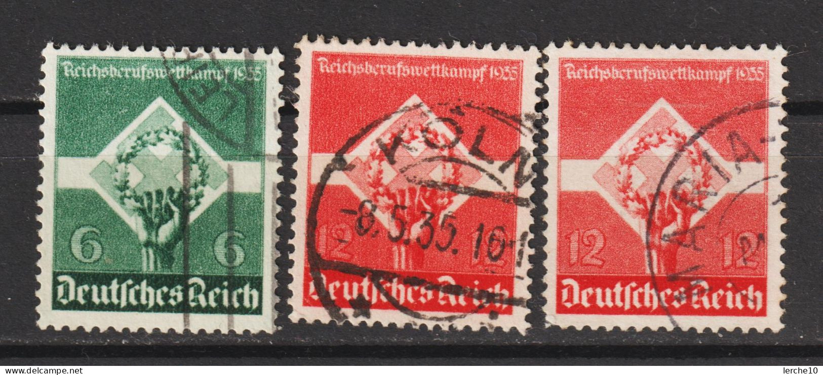 MiNr. 571-572 X/y Gestempelt  (0396) - Usados