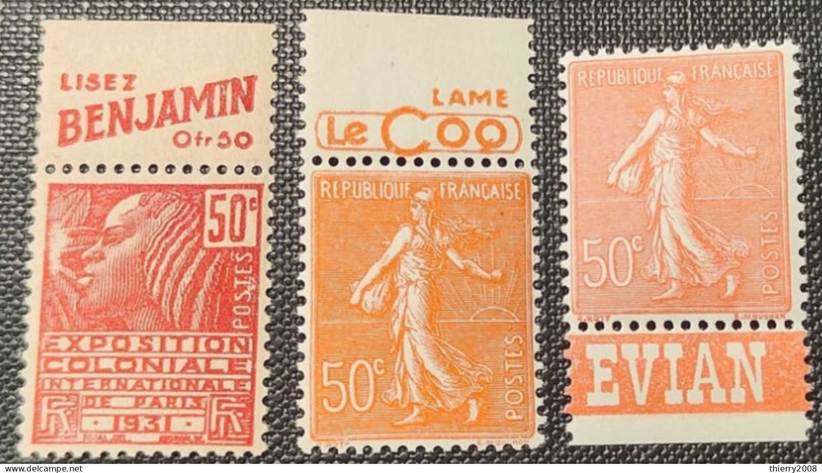 Timbre De Carnet N° 272b/199 X2  Neuf * Gomme D'Origine  TB - Unused Stamps