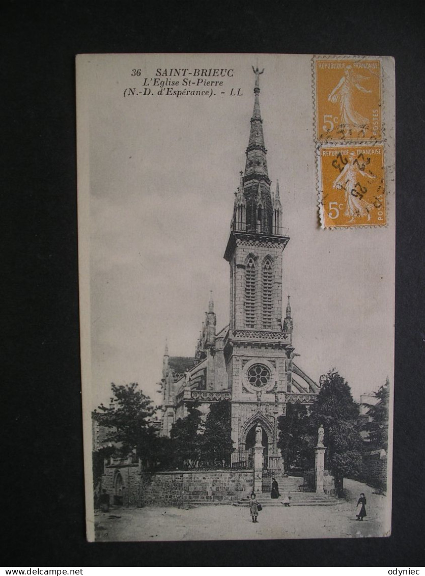 Saint-Brieuc L'Eglise St-Pierre 1923 - Saint-Brieuc