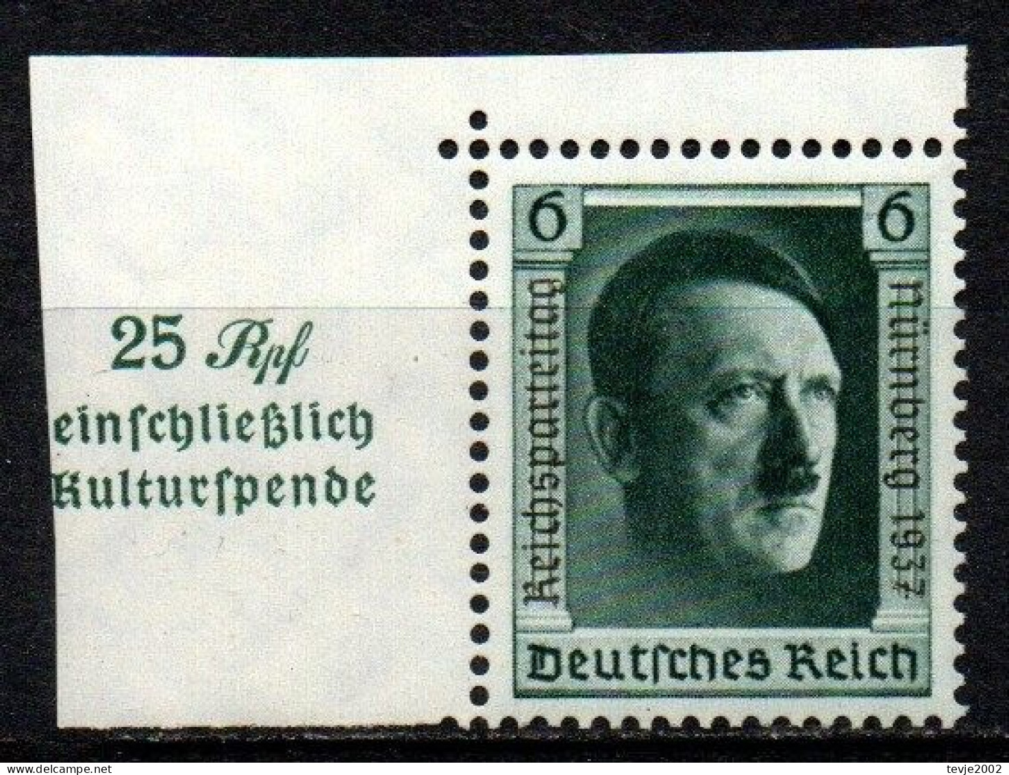 Deutsches Reich 1937 - Mi.Nr. 650 - Block 11 - Postfrisch MNH - Unused Stamps
