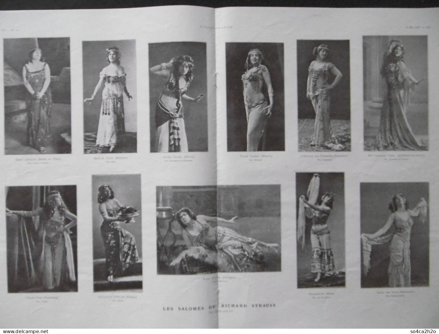 L'ILLUSTRATION N°3350 11/05/1907 Fête De Jeanne D'Arc à Orléans; Le Professeur Poirier; Les Salomés De Richard Strauss - L'Illustration