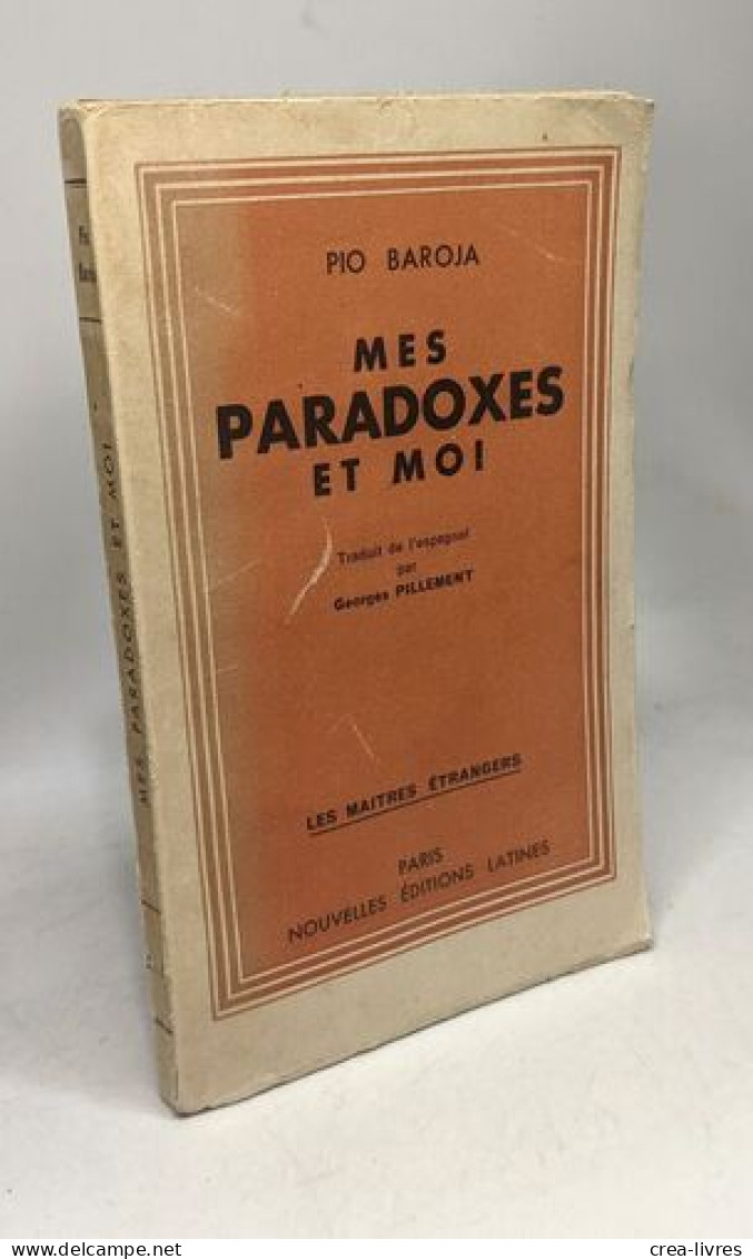 Mes Paradoxes Et Moi - Sonstige & Ohne Zuordnung