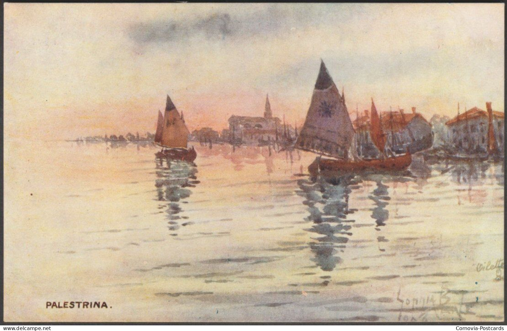 Palestrina, Venice, C.1910 - Tuck's Oilette Postcard - Venezia (Venice)