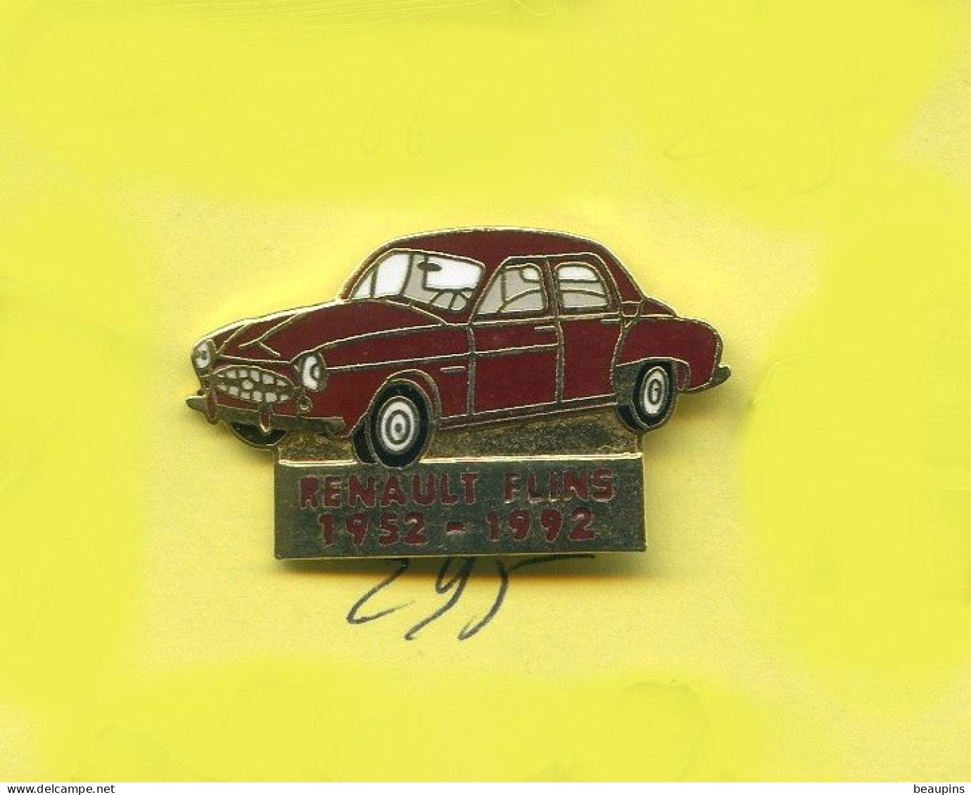 Rare Pins Voiture Auto Renault Flins 1952 - 1992 Egf Fr295 - Renault