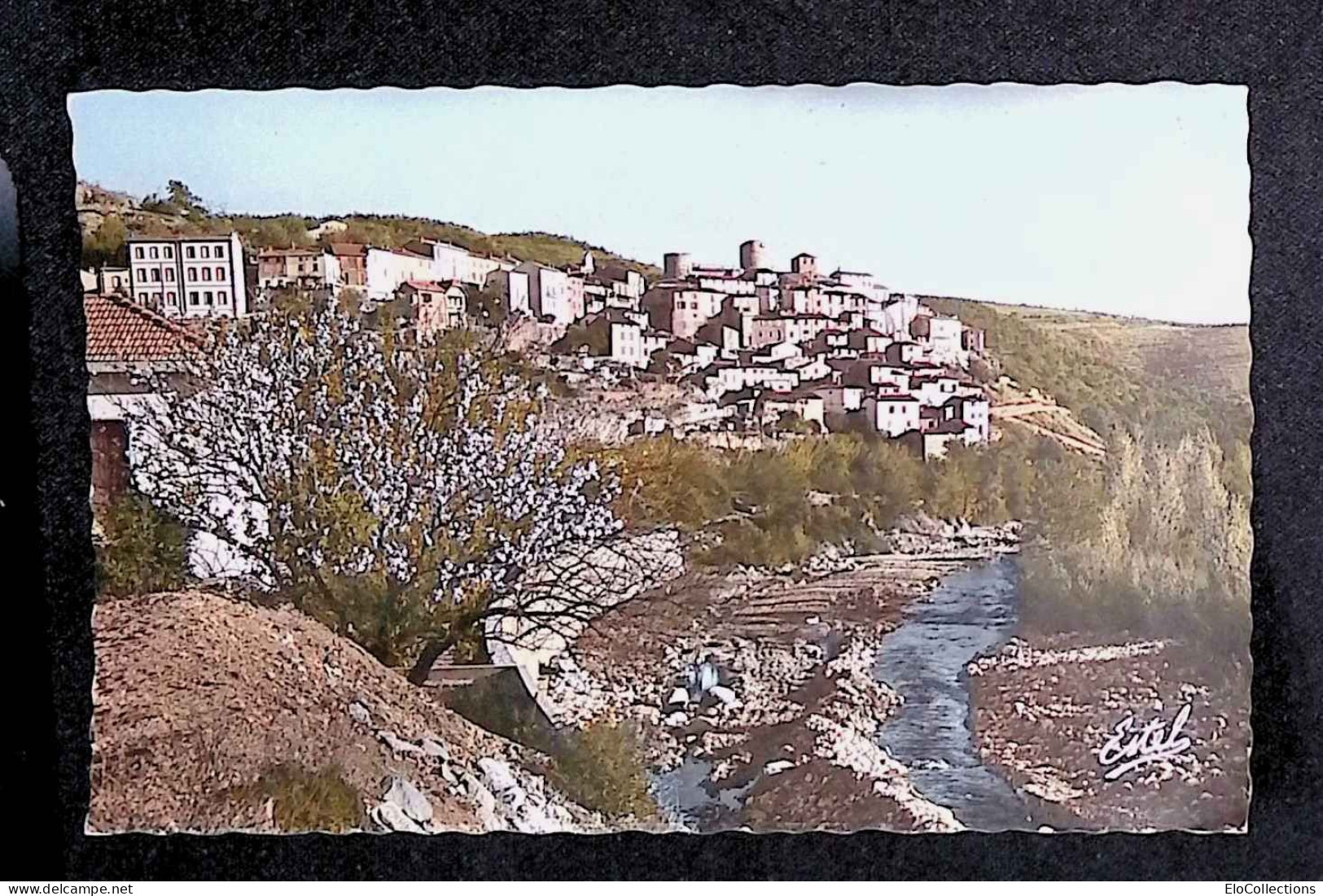 Cp, 66, Palalda Près D'Amélie Les Bains, Vue Générale, Voyagée, Ed. Estel, N° 19634 - Amélie-les-Bains-Palalda