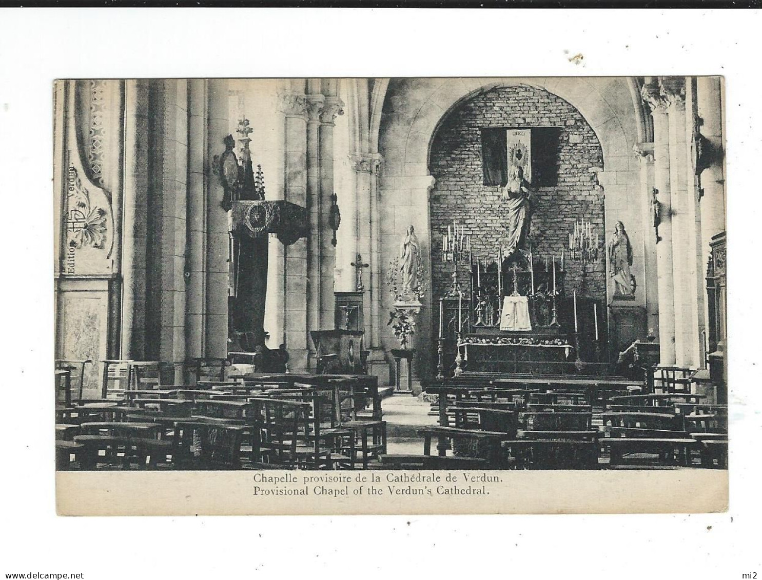 55 Verdun Chapelle Provisoire De La Cathedrale Neuve TBE - Verdun