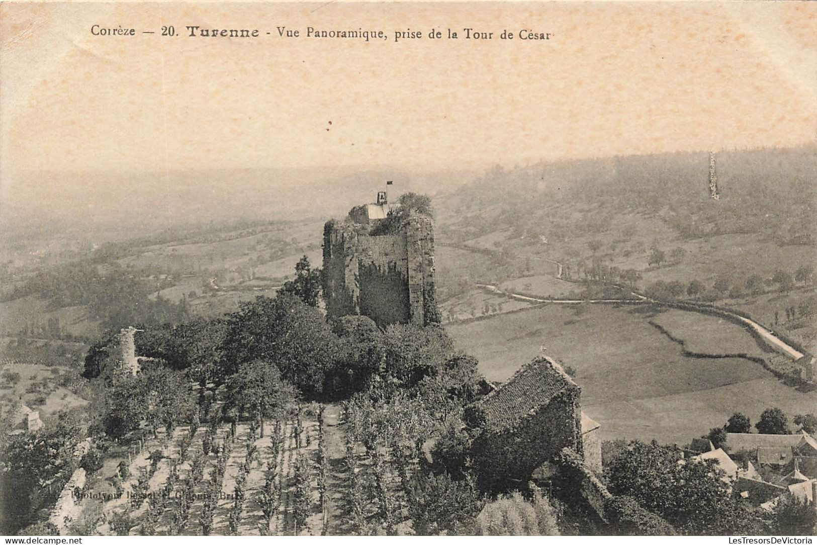 FRANCE - Turenne - Vue Panoramique - Prise De La Tour De César - Carte Postale Ancienne - Sonstige & Ohne Zuordnung