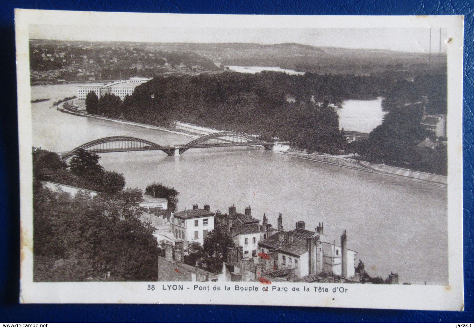 CPM CARTE POSTALE  LE PONT DE LA BOUCLE   ( LYON - 69  ) - Brücken