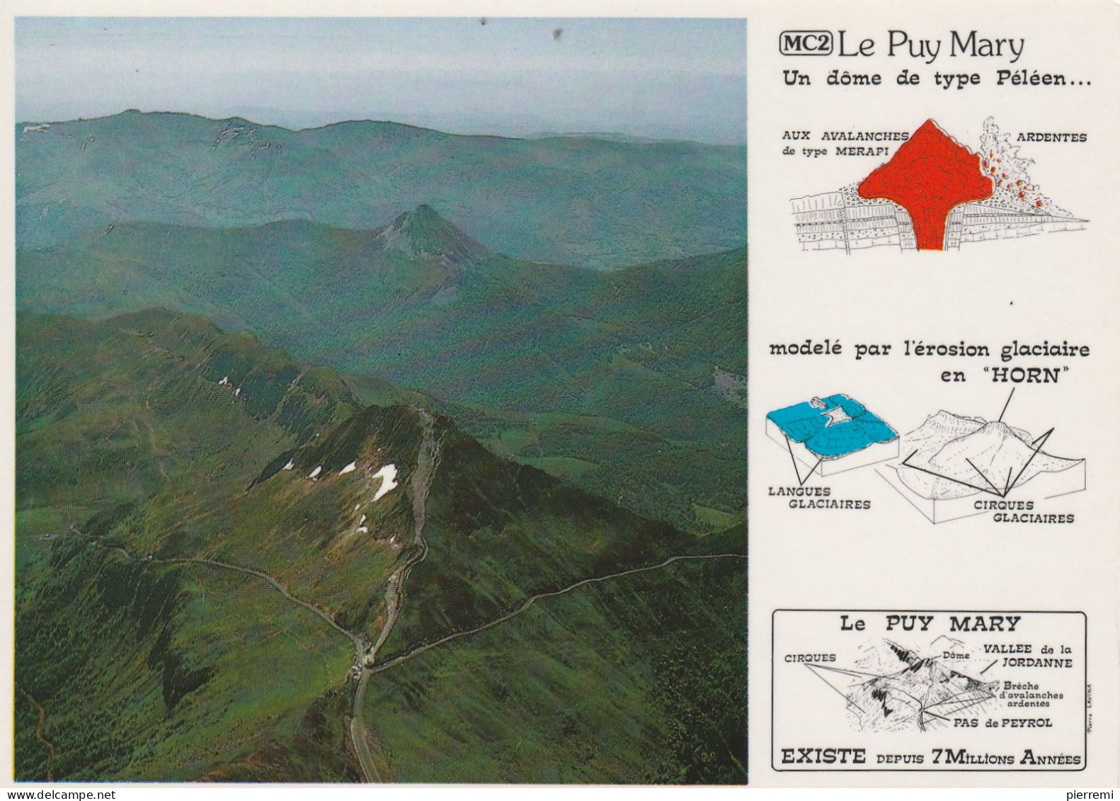 VOLCAN... LE PUY MARY AUVERGNE  FRANCE - Other & Unclassified