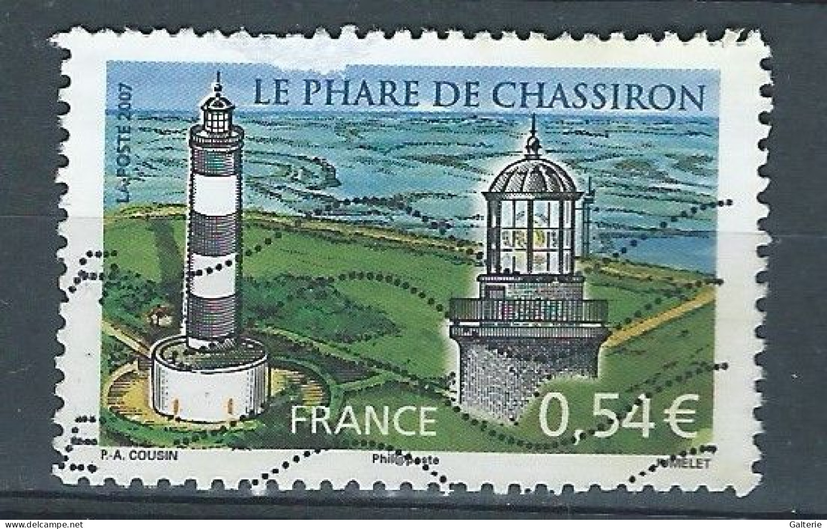 FRANCE - Obl - 2007- YT N° 4117- Les Phares - Used Stamps