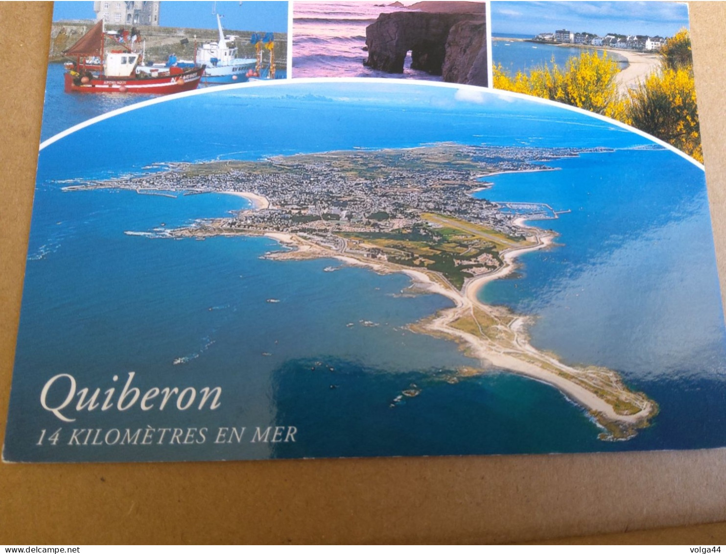 56 - PRESQU'ILE DE QUIBERON  - Vue Aérienne- CPM - Quiberon