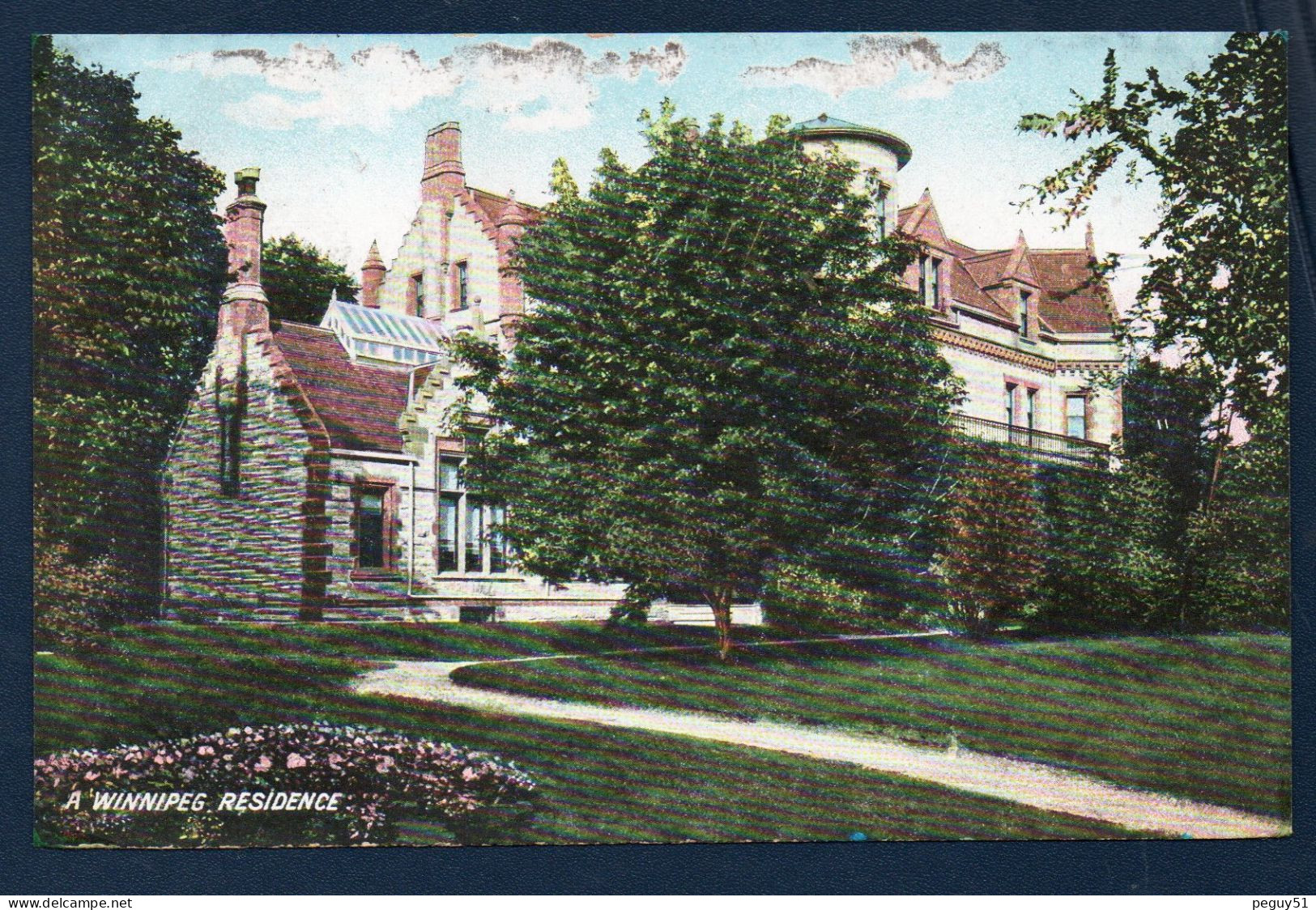 Manitoba. A Winnipeg Residence. 1907 - Winnipeg