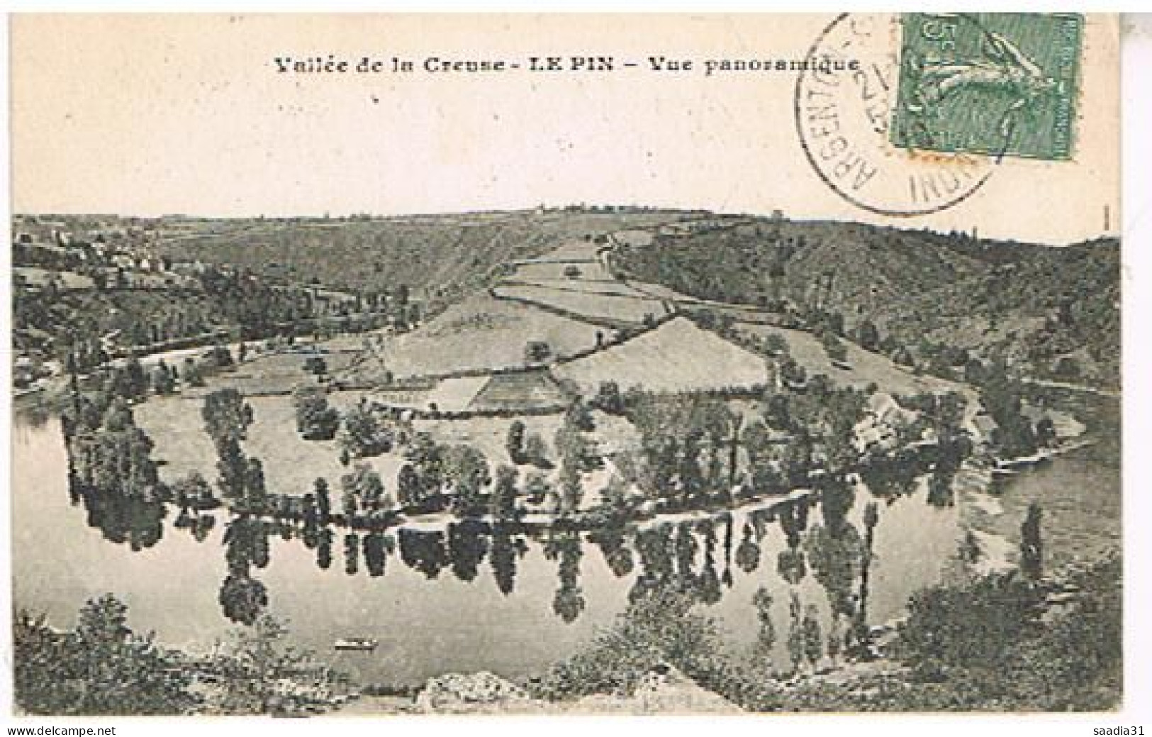 36    LE PIN   VUE PANORAMIQUE  1910 - Chateauroux