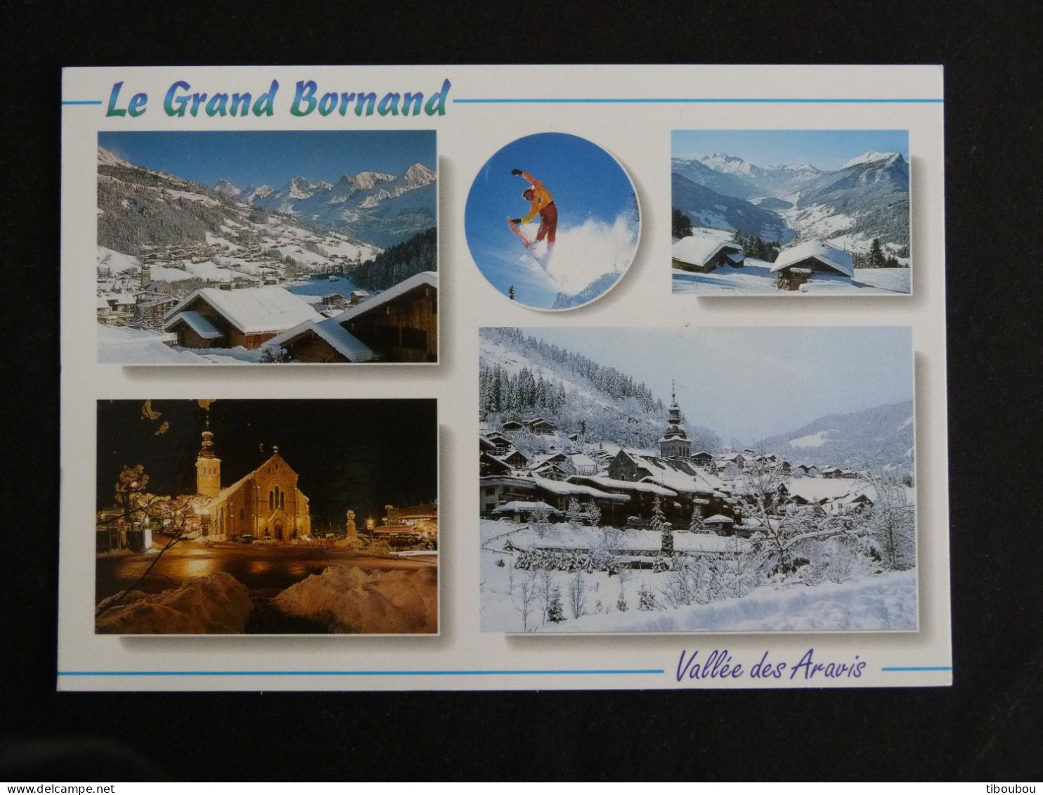 THONES - HAUTE SAVOIE - FLAMMES MUETTE SUR MARIANNE LAMOUCHE - LE GRAND BORNAND STATION DES ARAVIS - Mechanical Postmarks (Advertisement)