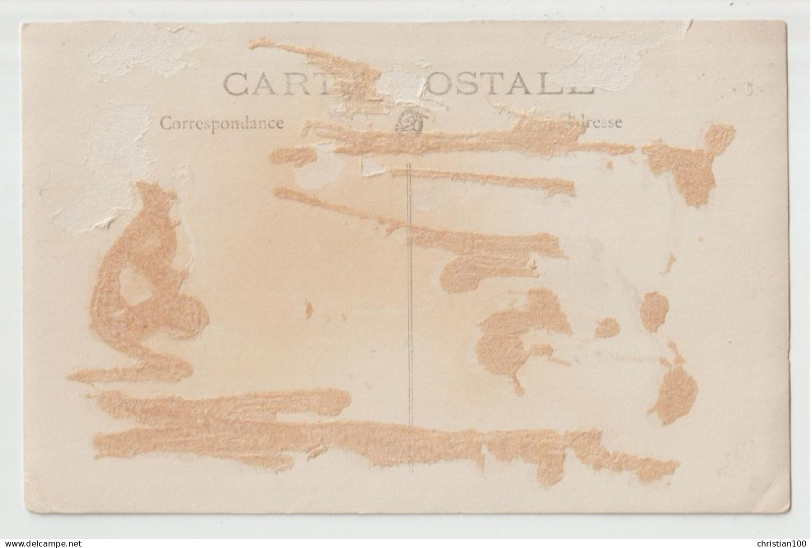 CARTE PHOTO - ATTELAGE D' ANE - UN VIEUX MONSIEUR SUR UNE CHARRETTE - 2 SCANS - - Ezels