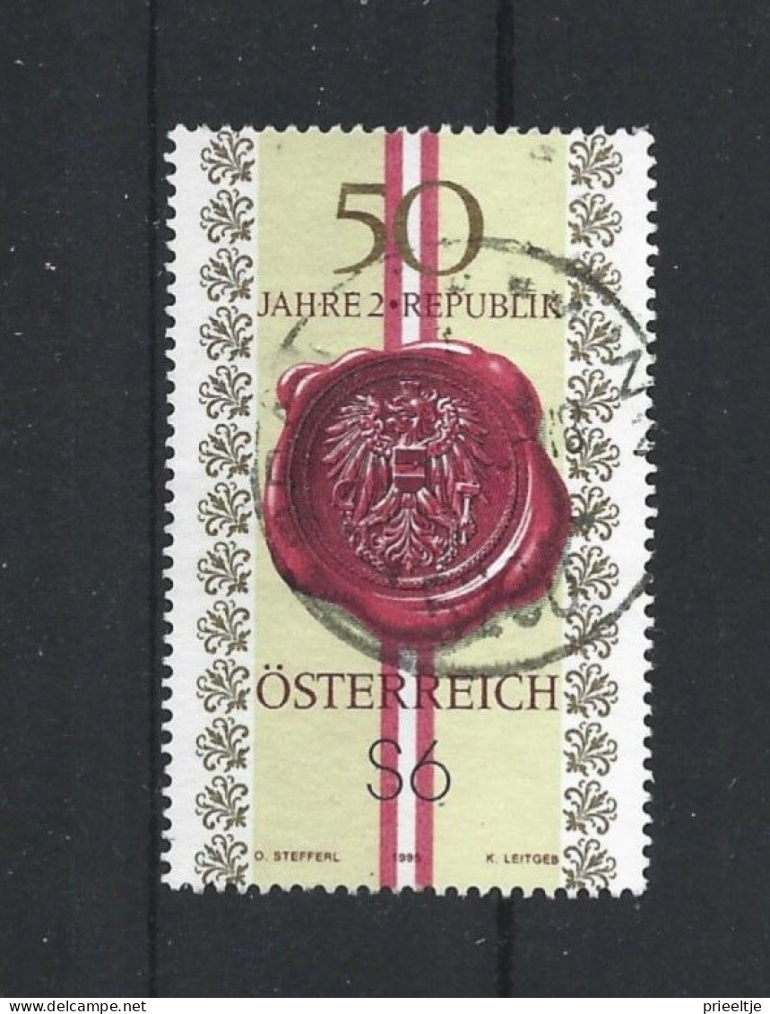 Austria - Oostenrijk 1995 50th Anniv. Of The 2nd Republic Y.T. 1981  (0) - Oblitérés
