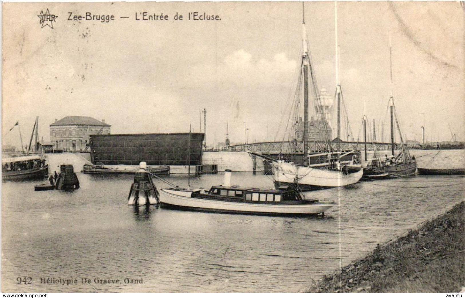 ZEEBRUGGE /  INGANG SLUIS - Zeebrugge
