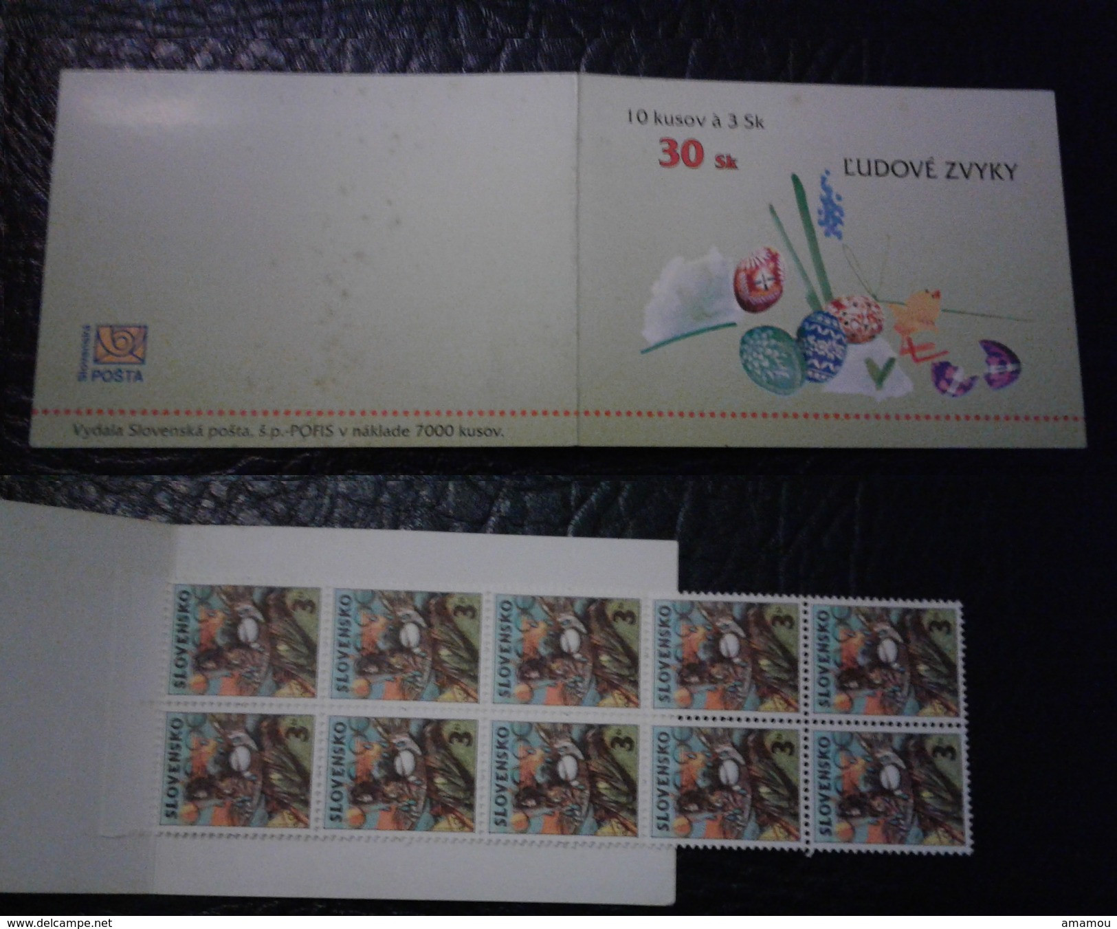 1997 - SLOVENSKO- Folk Tradition Of Collecting Dew - Booklet MNH** - Nuovi